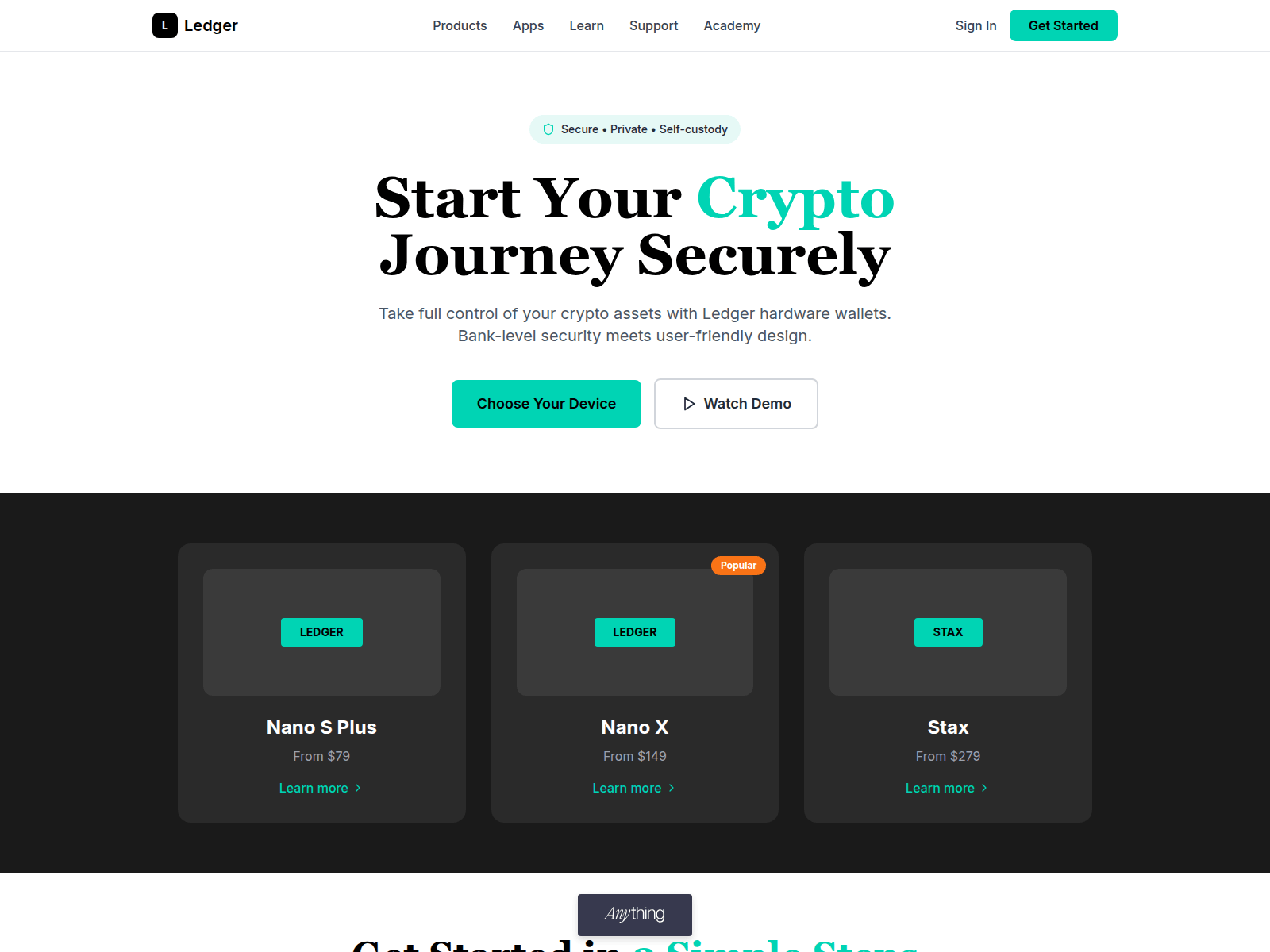Screenshot of ledger-io-desktop.created.app