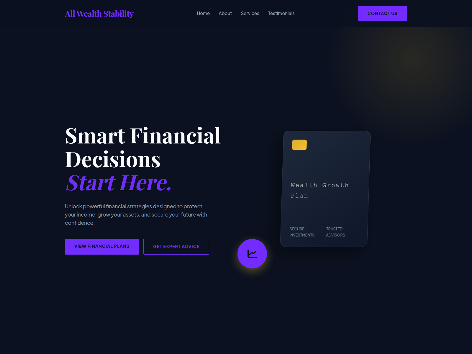 Screenshot of allwealthstability.com