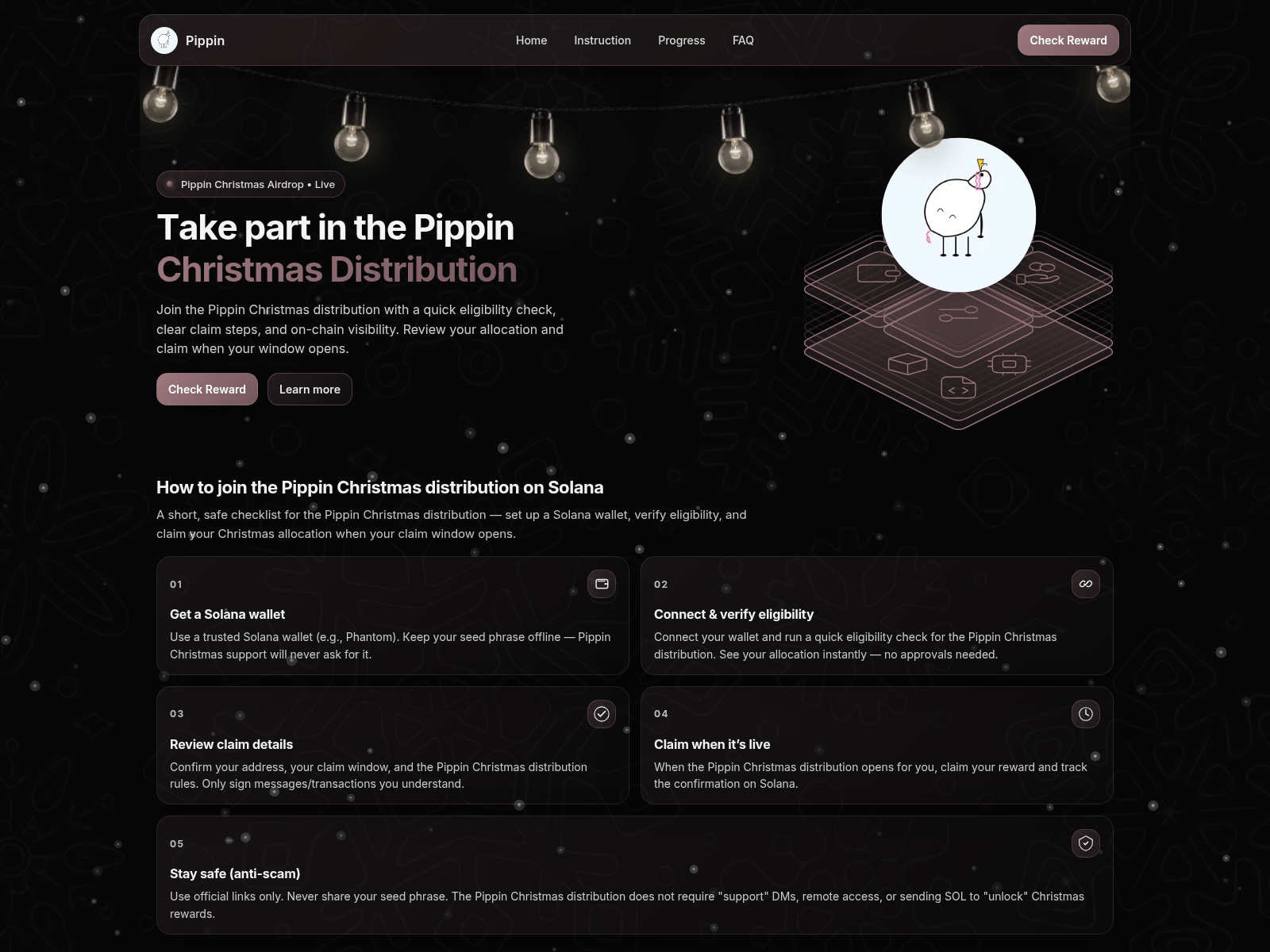 Screenshot of pippin.fun-referal-1jolxind.lol