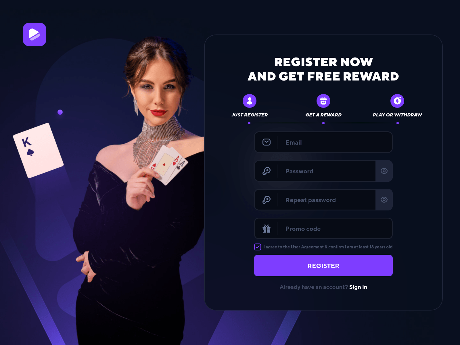 Screenshot of riocasino.life/w