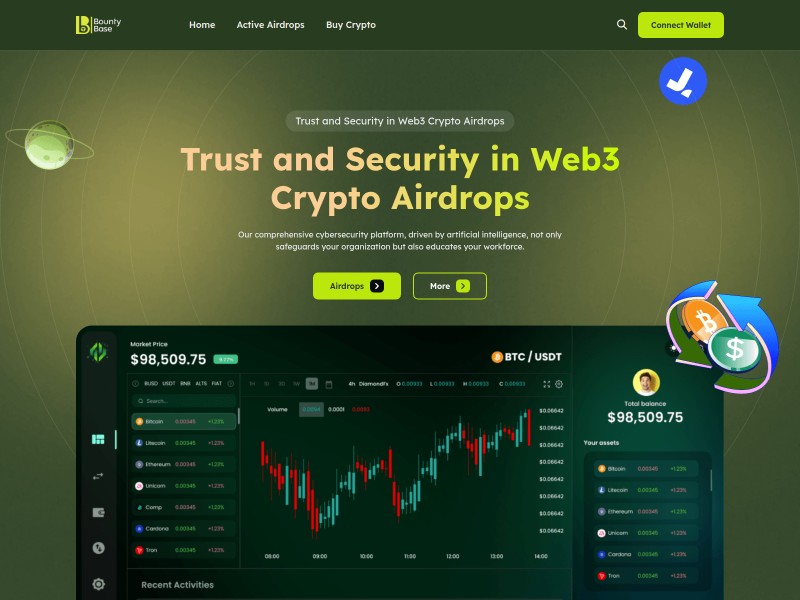 Screenshot of bountybase.space