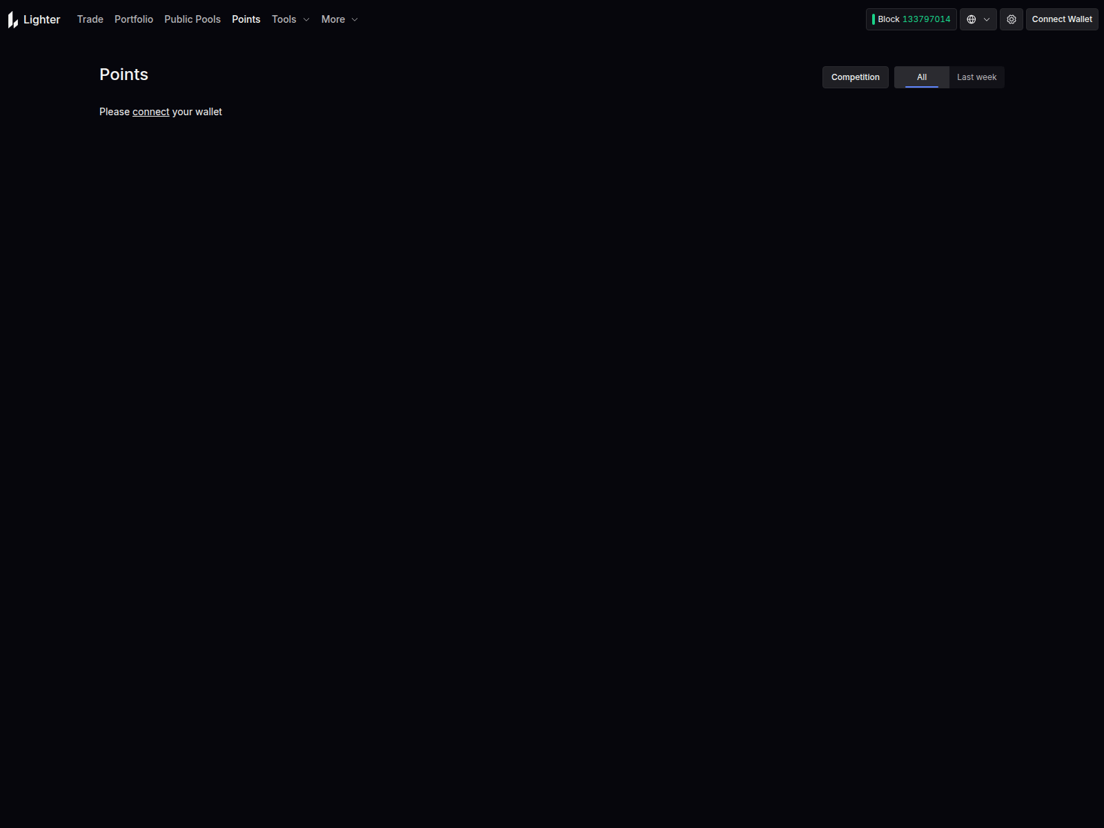 Screenshot of lighterup.xyz