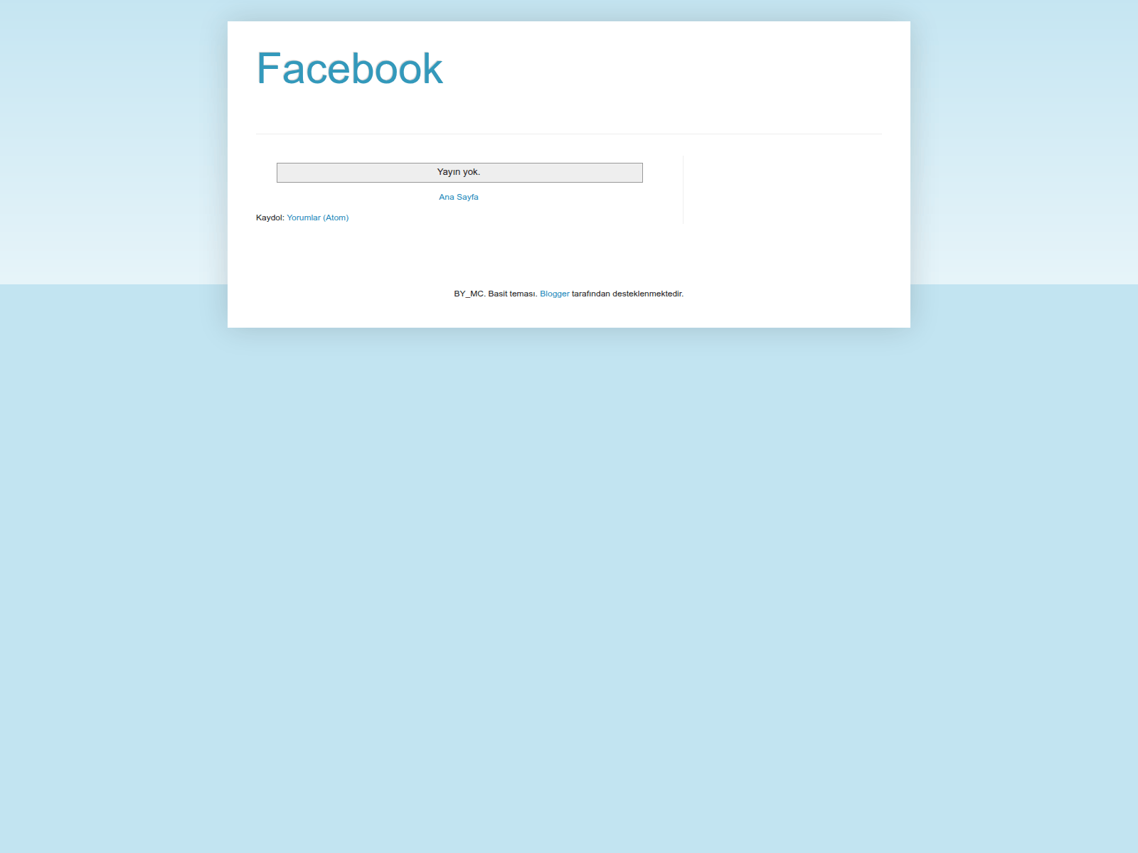 Screenshot of facebookmz.blogspot.com