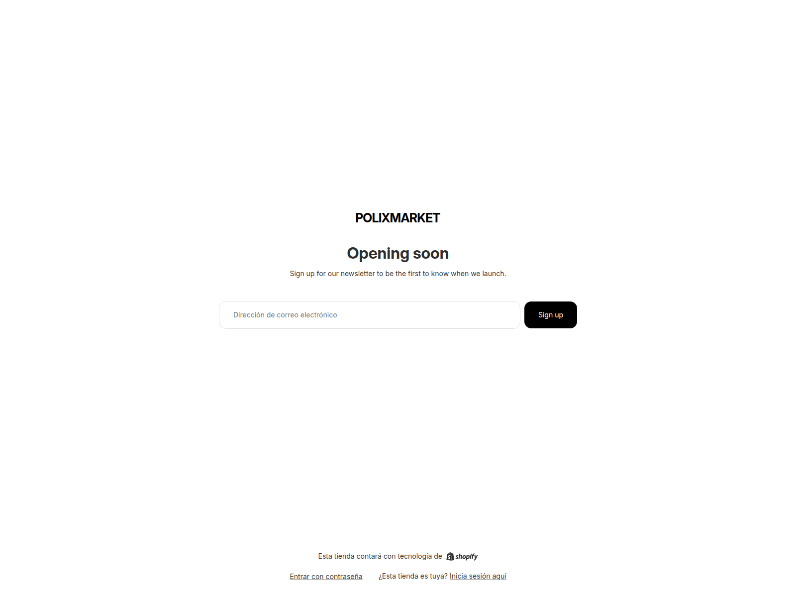 Screenshot of polixmarket.com