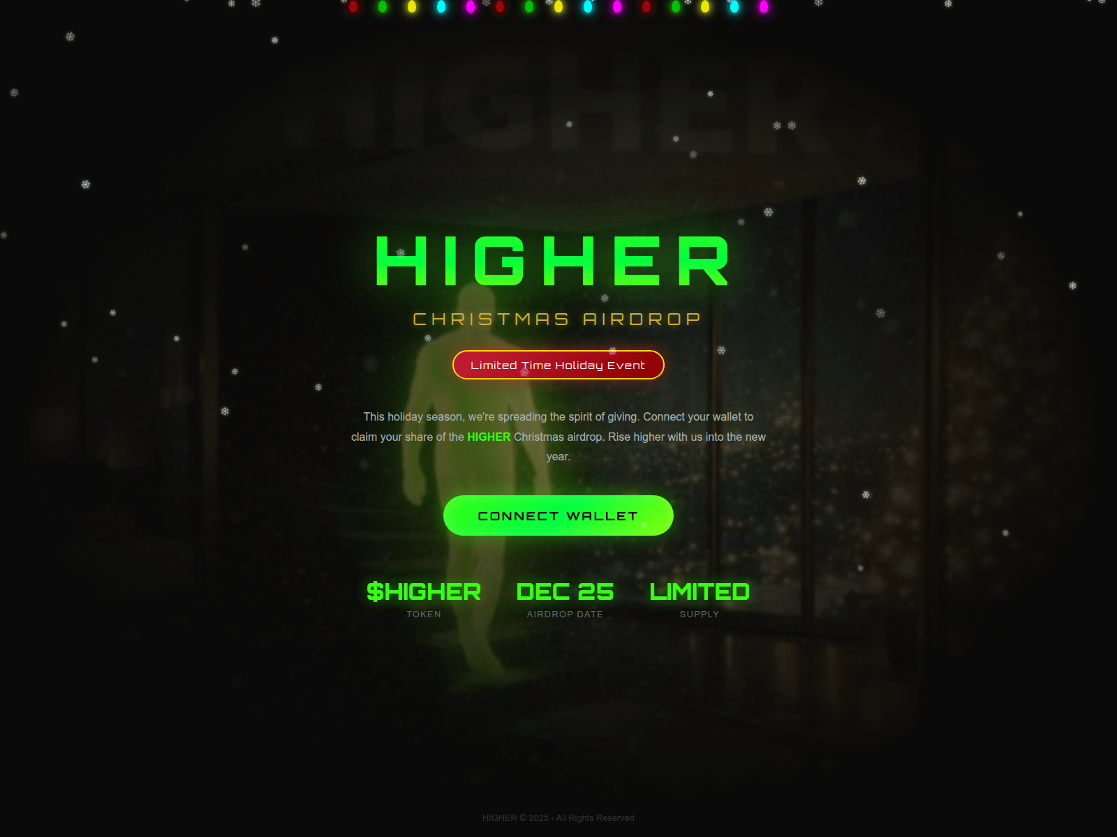 Screenshot of christmas-higher.com