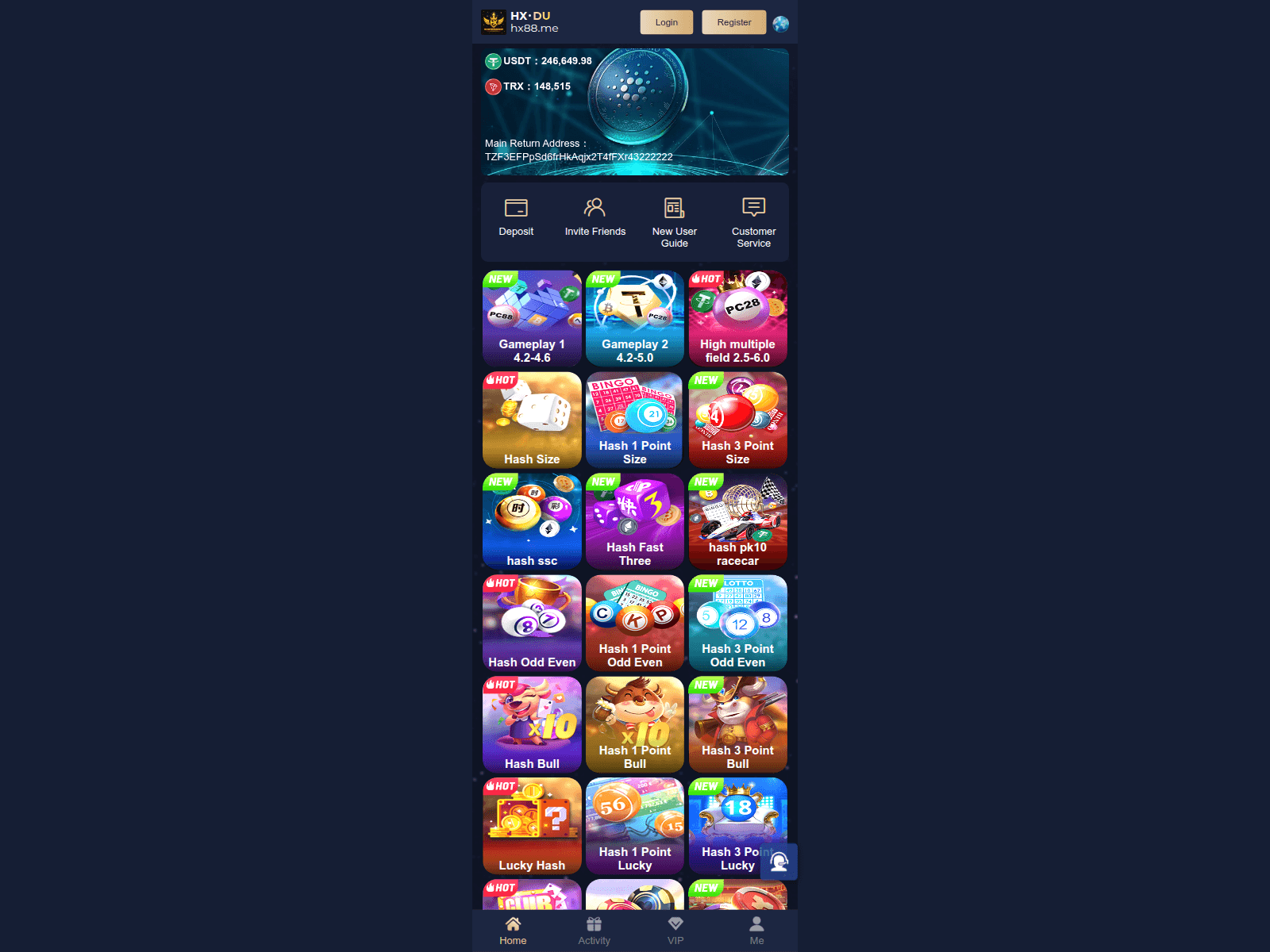 Screenshot of www.ug9mr4.shop/home/index