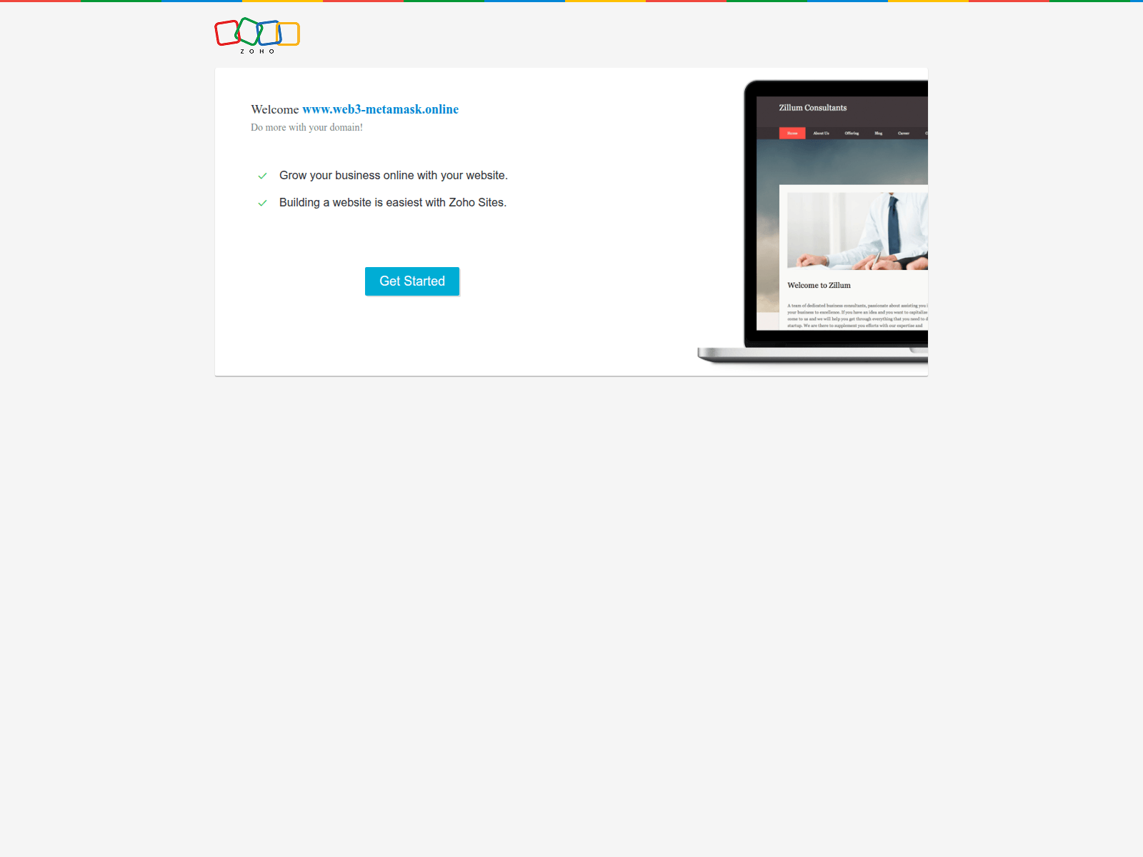 Screenshot of web3-metamask.online