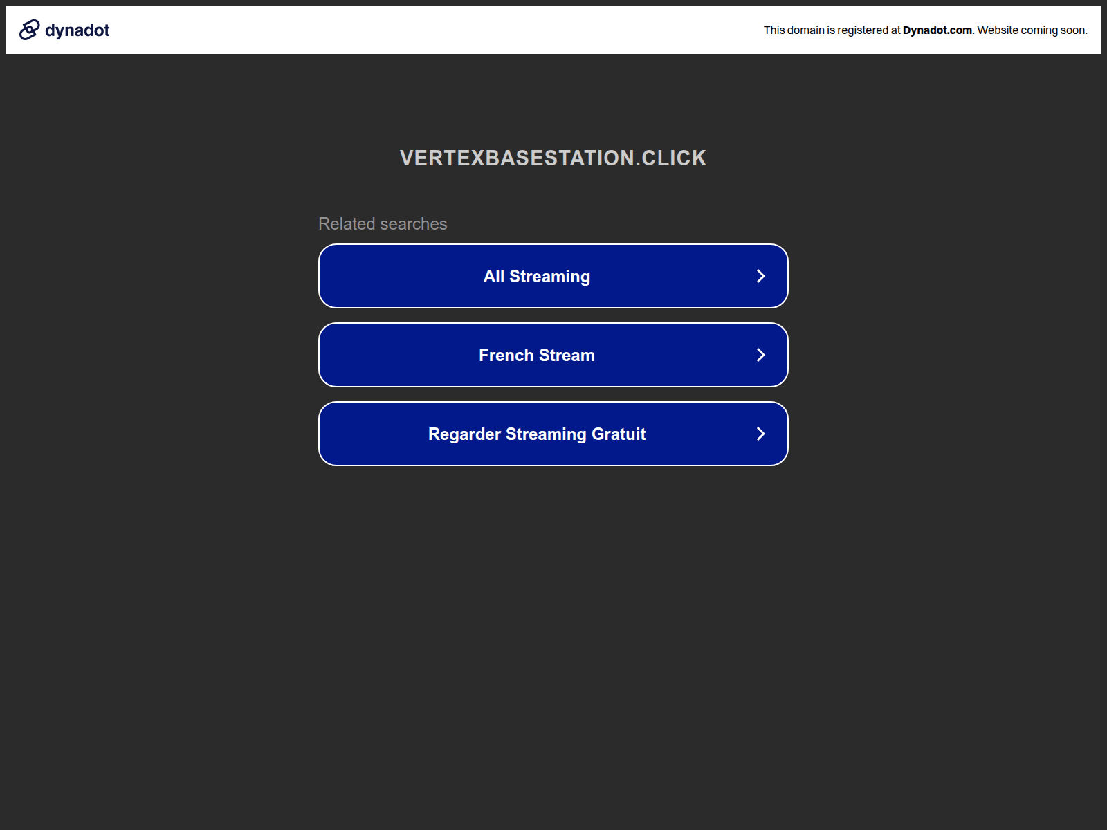 Screenshot of sitemap.vertexbasestation.click