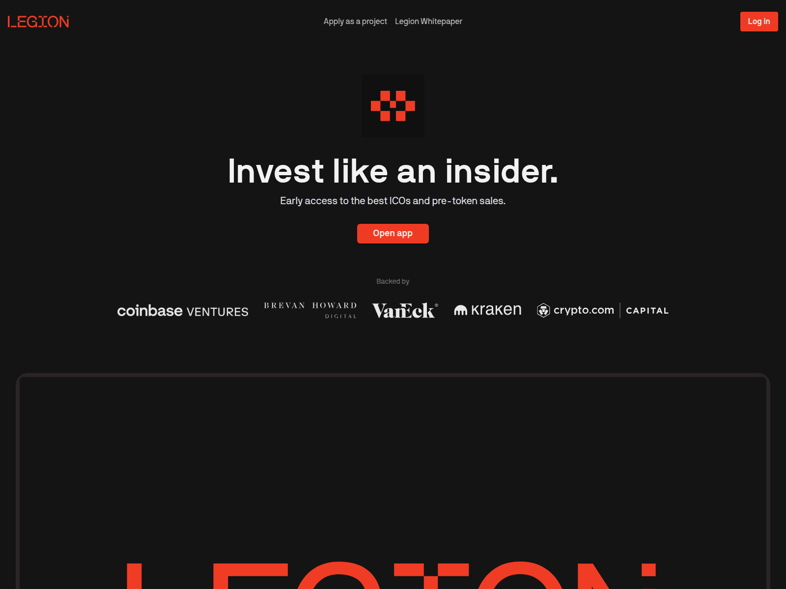 Screenshot of app-legion.cc