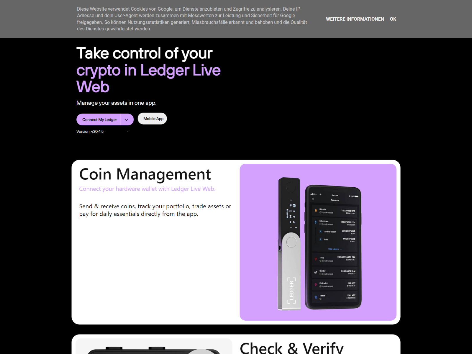 Screenshot of live-ledgger.blogspot.com