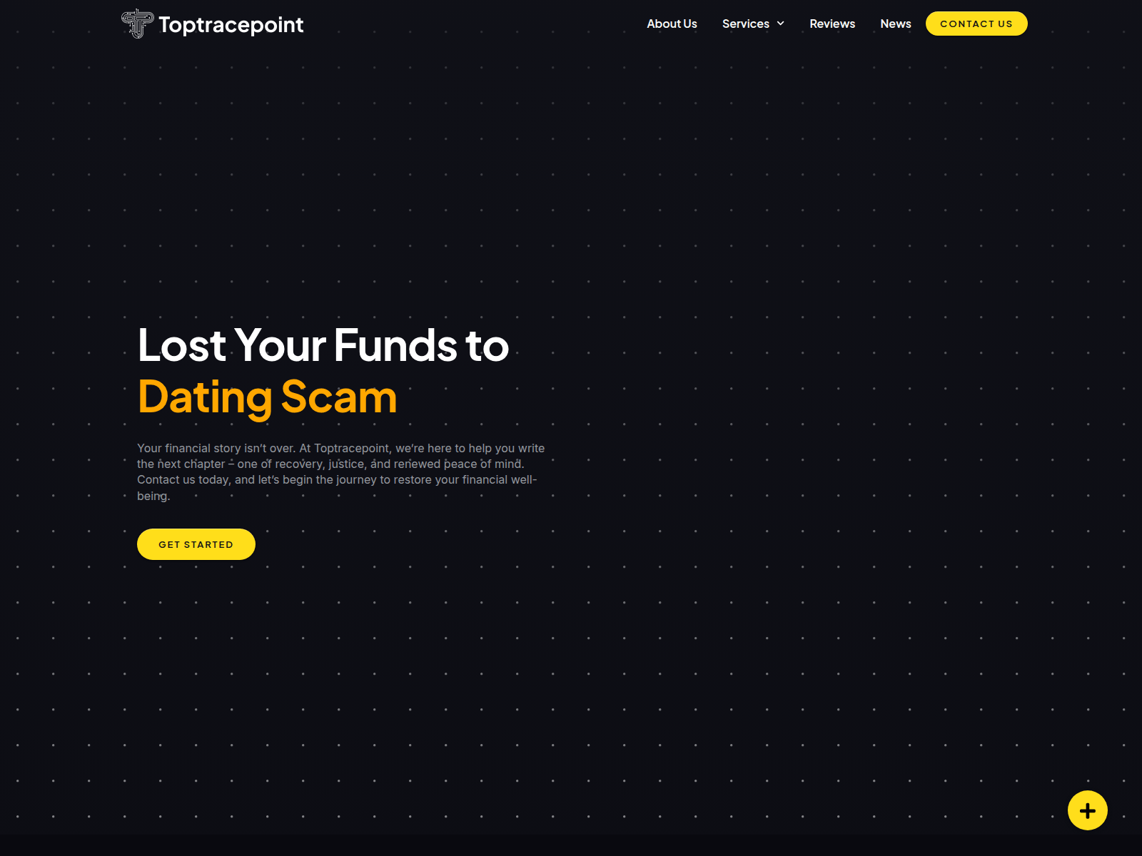 Screenshot of toptracepoint.com