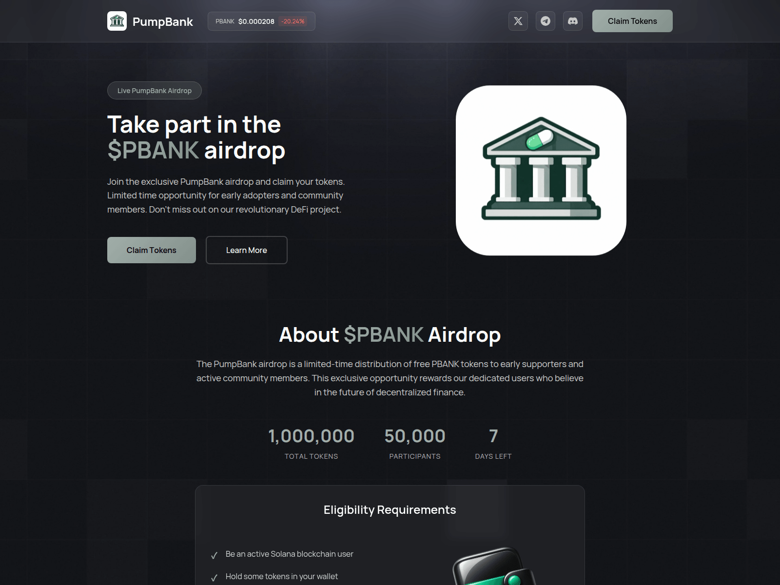 Screenshot of register-pumpbank.fun