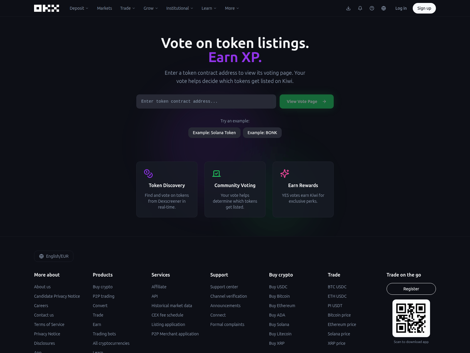 Screenshot of portal-okx-listings.vercel.app