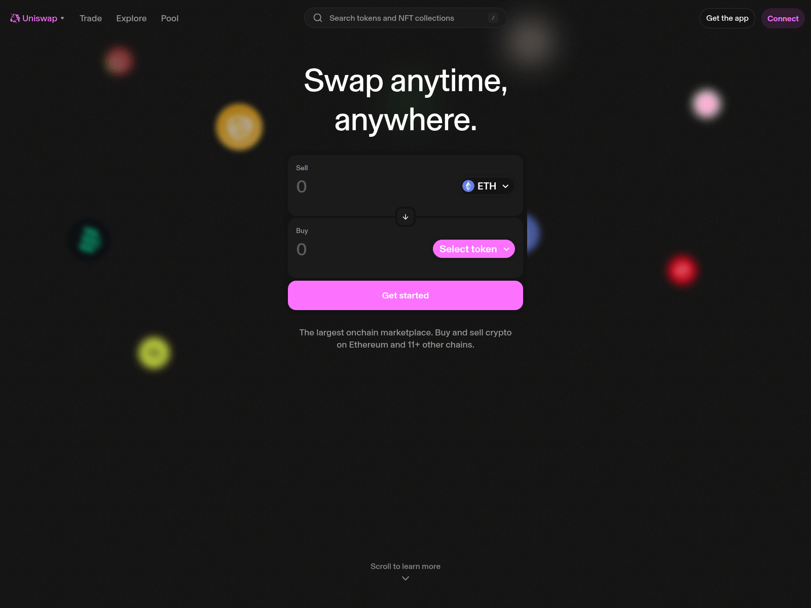 Screenshot of uniswap-airdrop.pages.dev