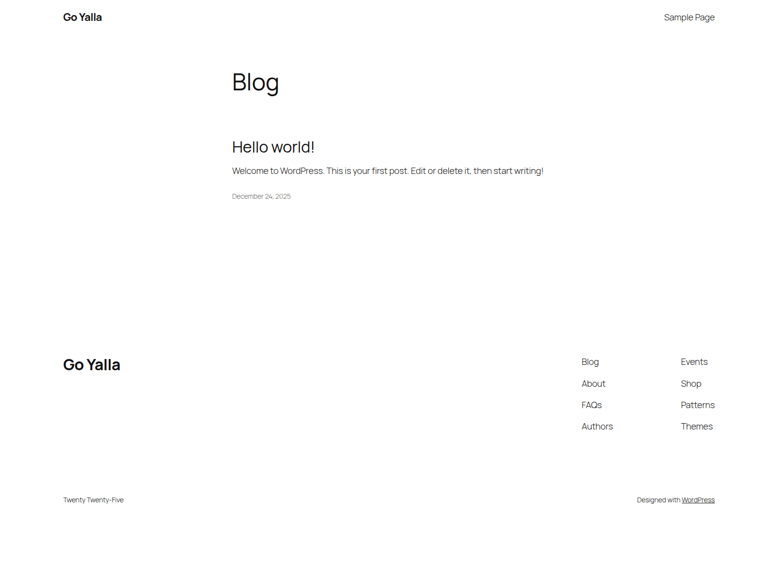 Screenshot of go-yalla.net
