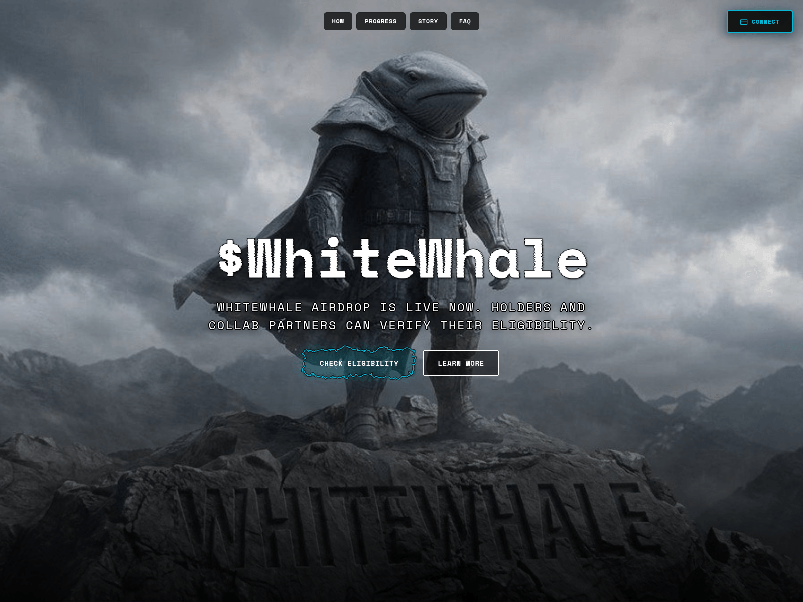 Screenshot of whitewhale-info.xyz