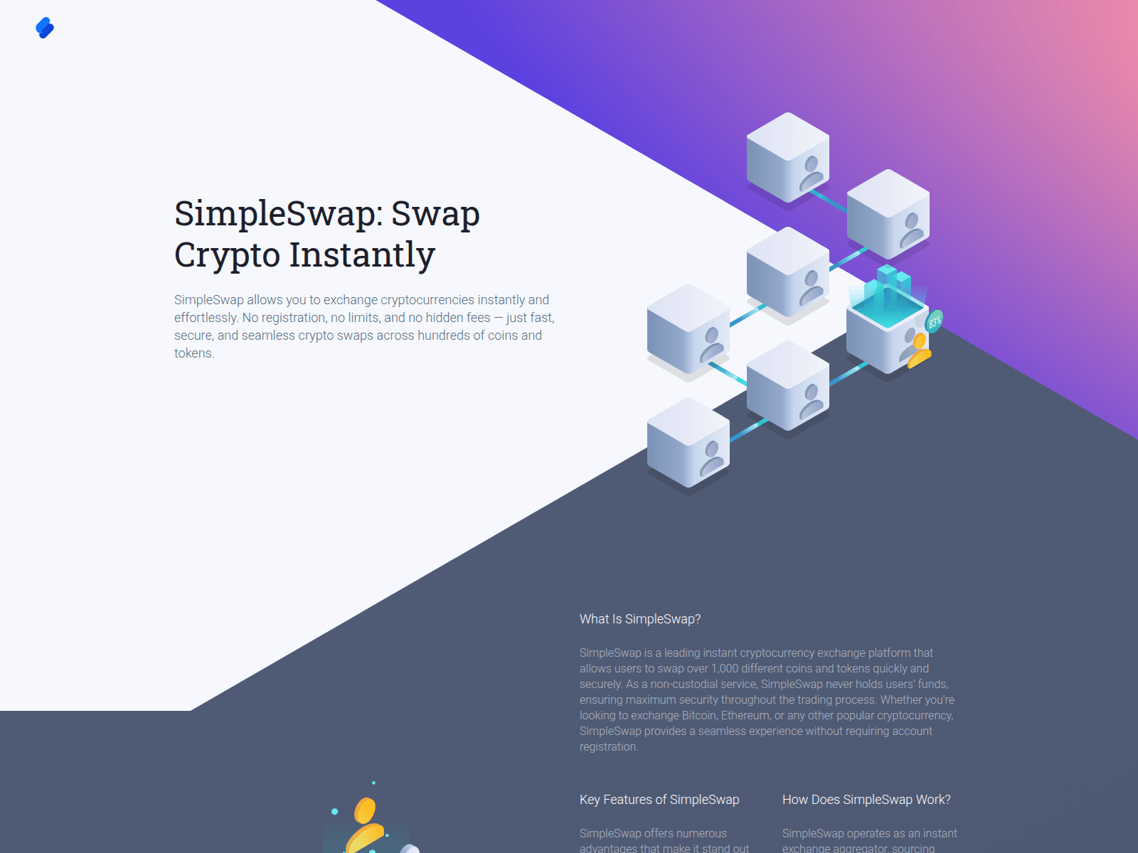 Screenshot of simplswap.org
