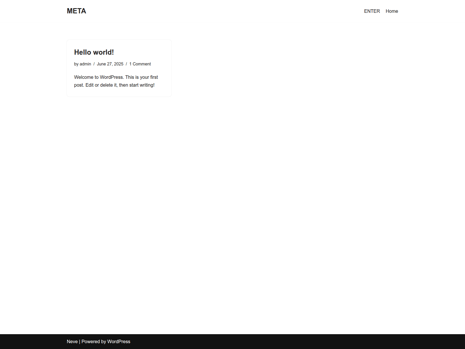 Screenshot of metaexnt.info