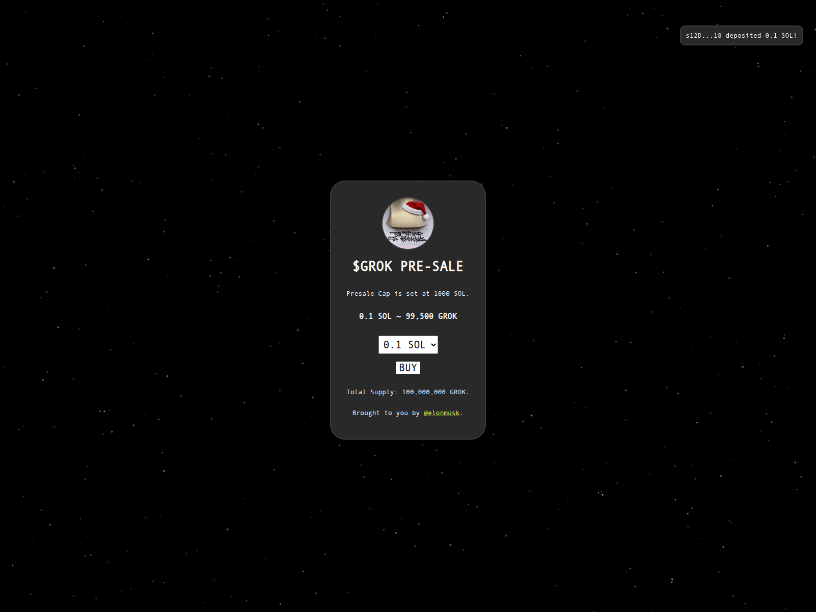 Screenshot of www-grok-allocation.xyz