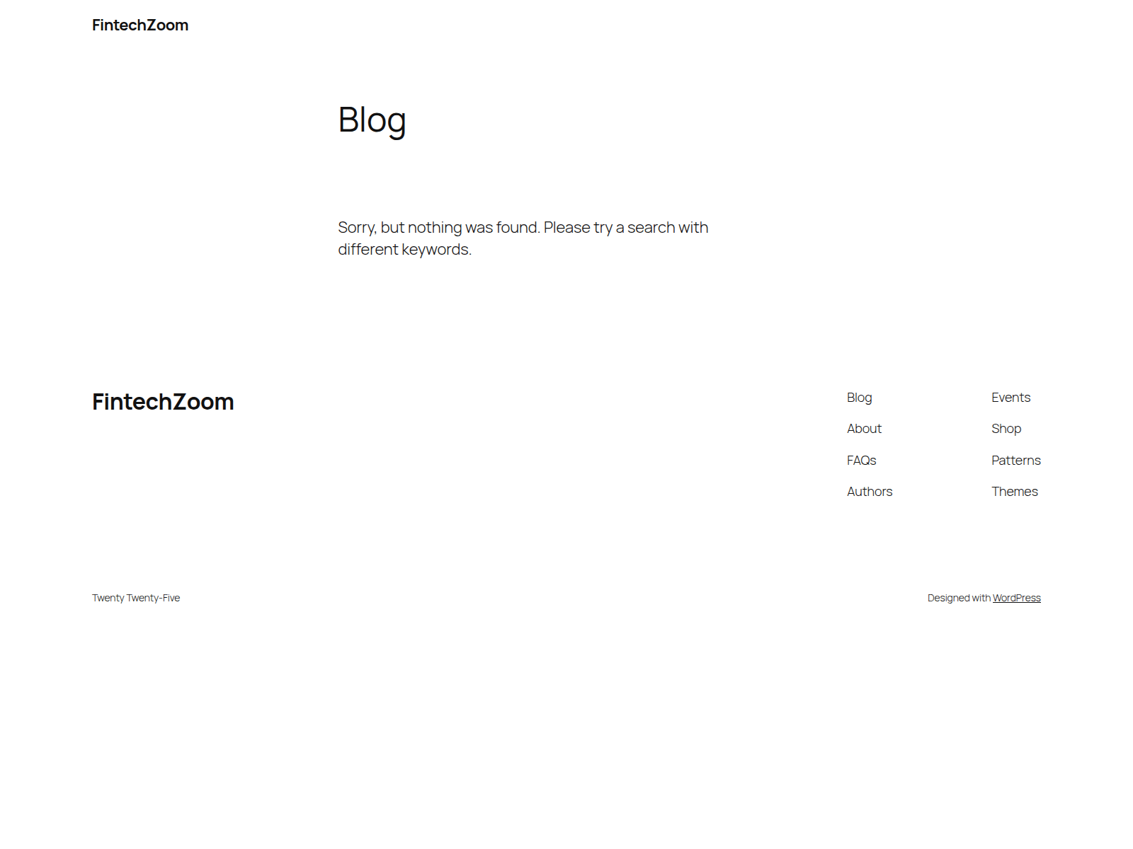 Screenshot of finteckzoom.com