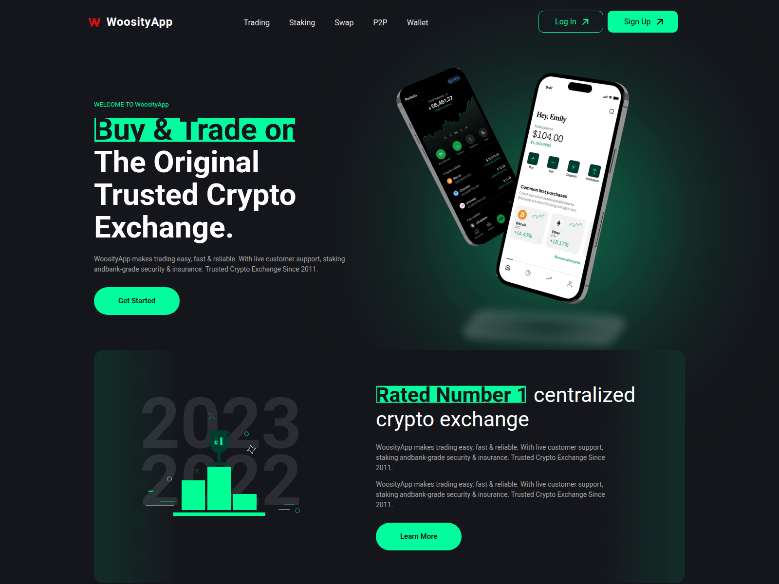 Screenshot of woosityapp.com