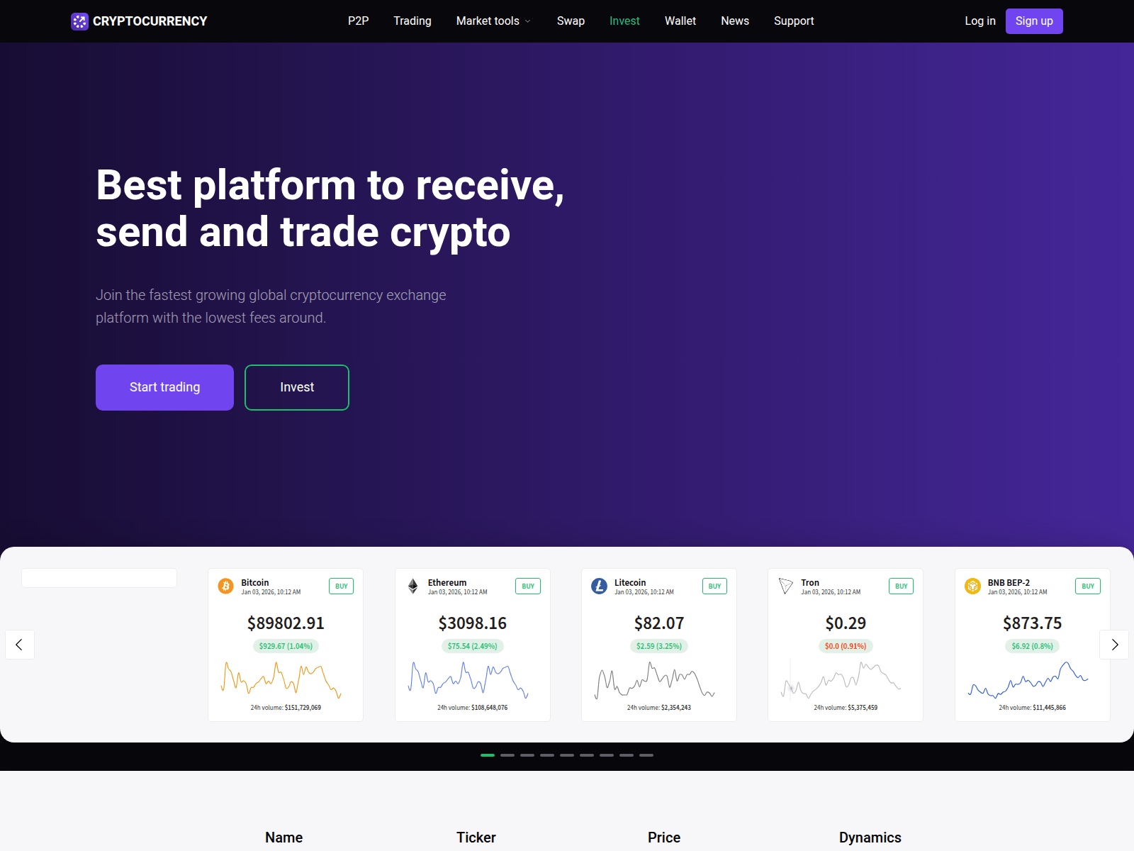 Screenshot of www.hoopadtrade.com