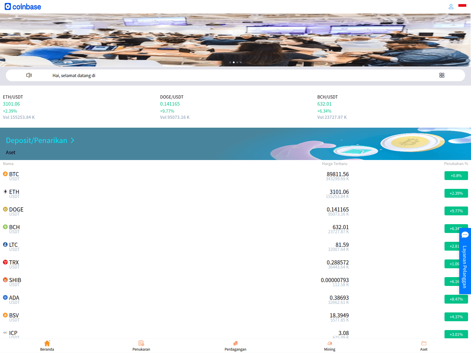 Screenshot of coinbasec088.com