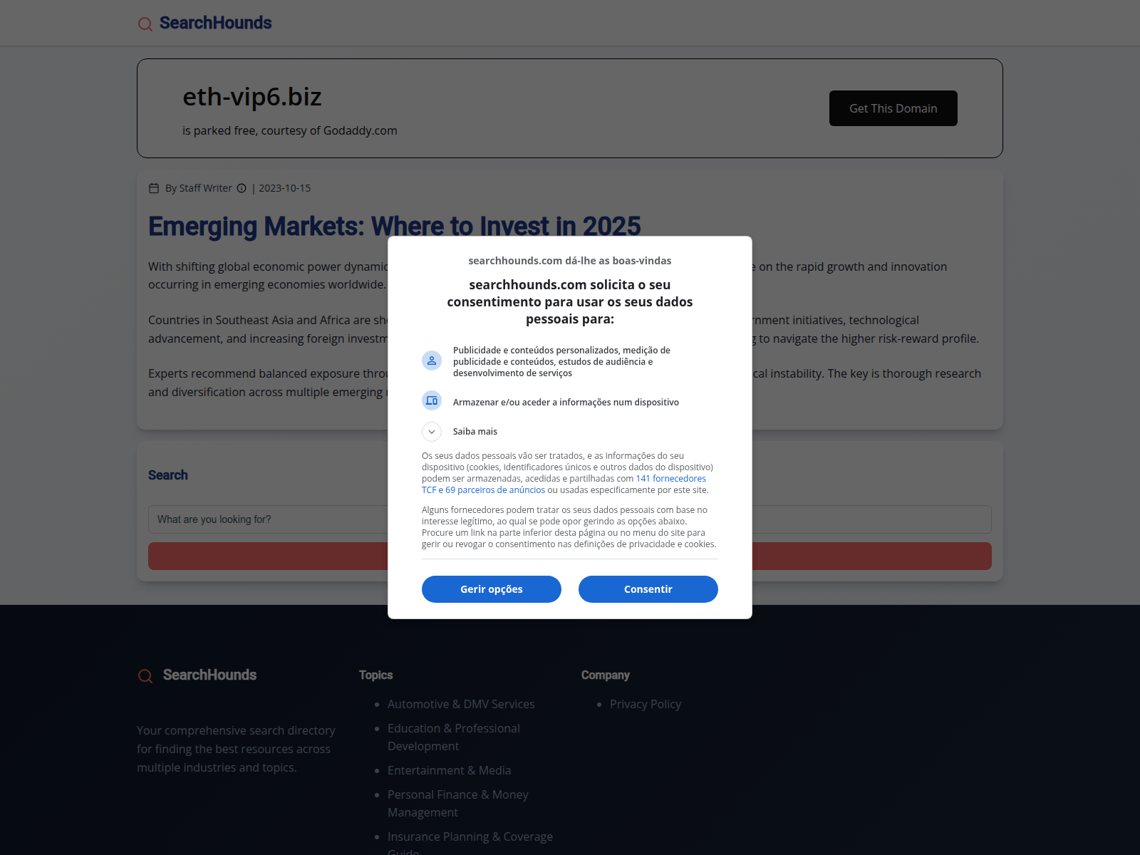 Screenshot of eth-vip6.biz