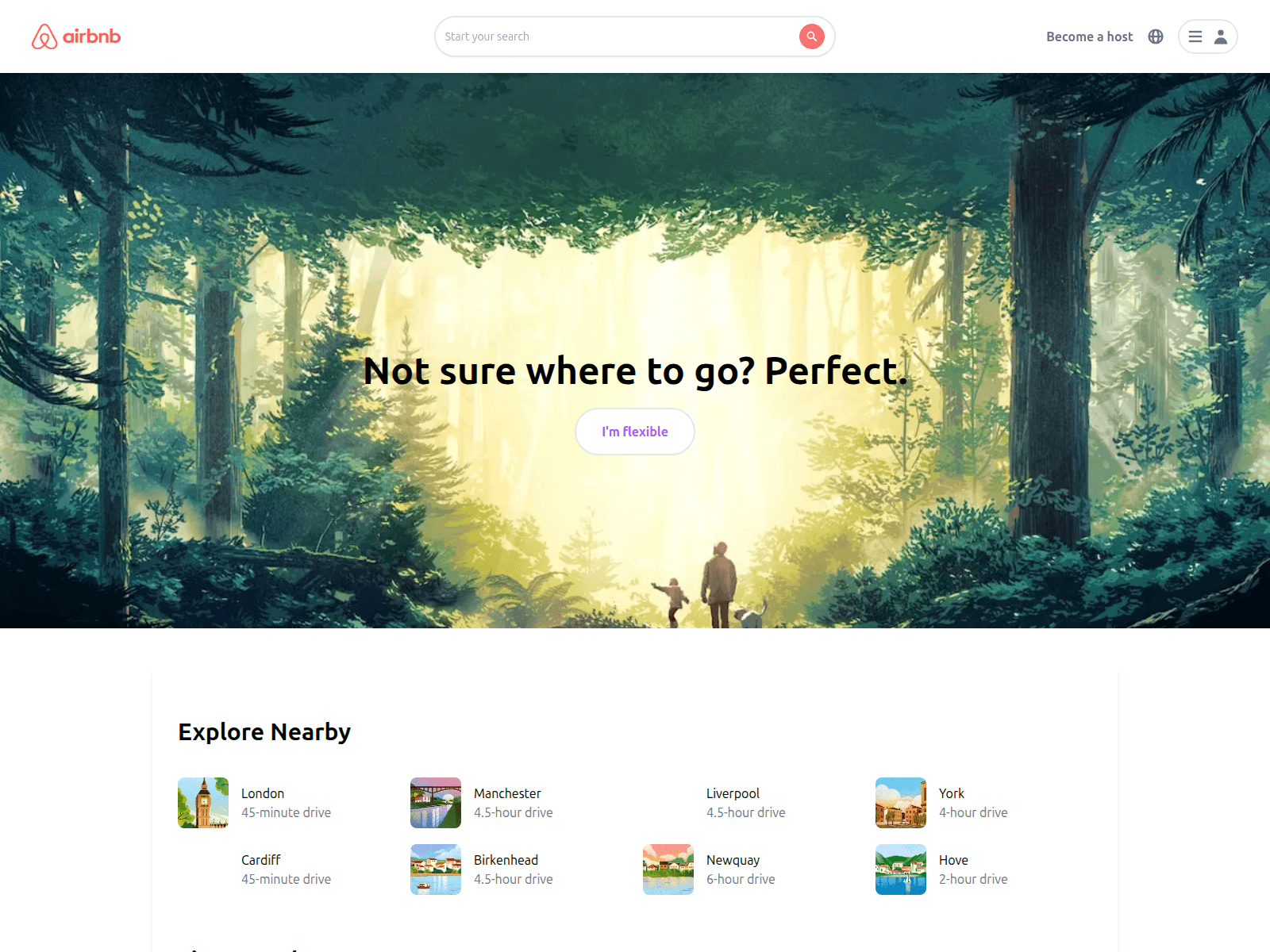 Screenshot of airbnb-seven-lime.vercel.app