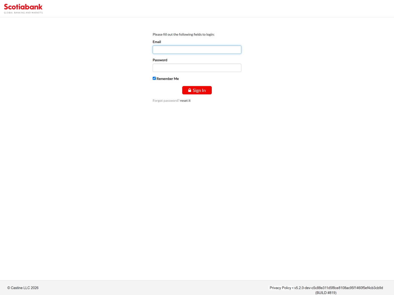 Screenshot of sb-invoices.castineapps.com
