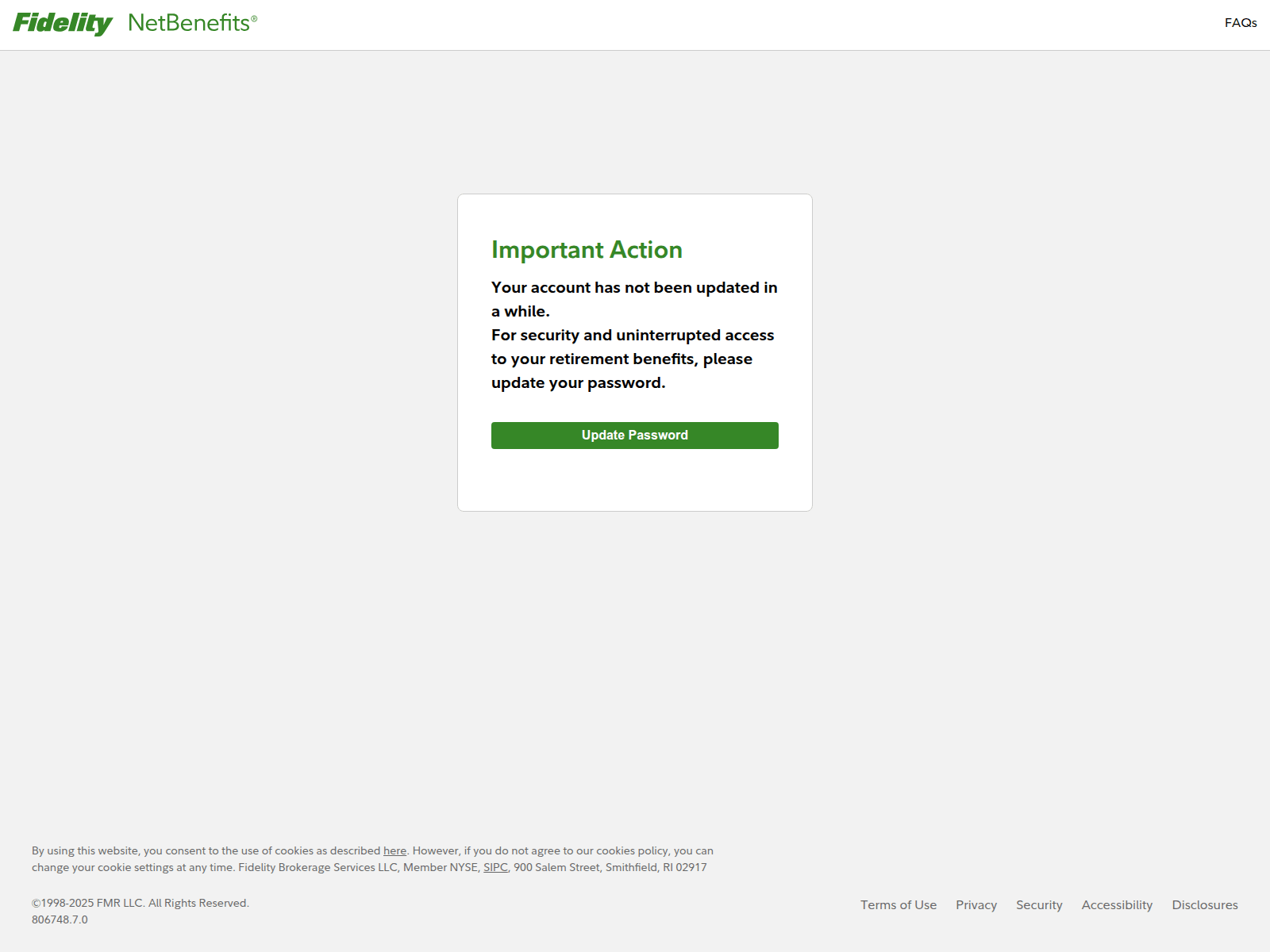 Screenshot of fidelityplan.com