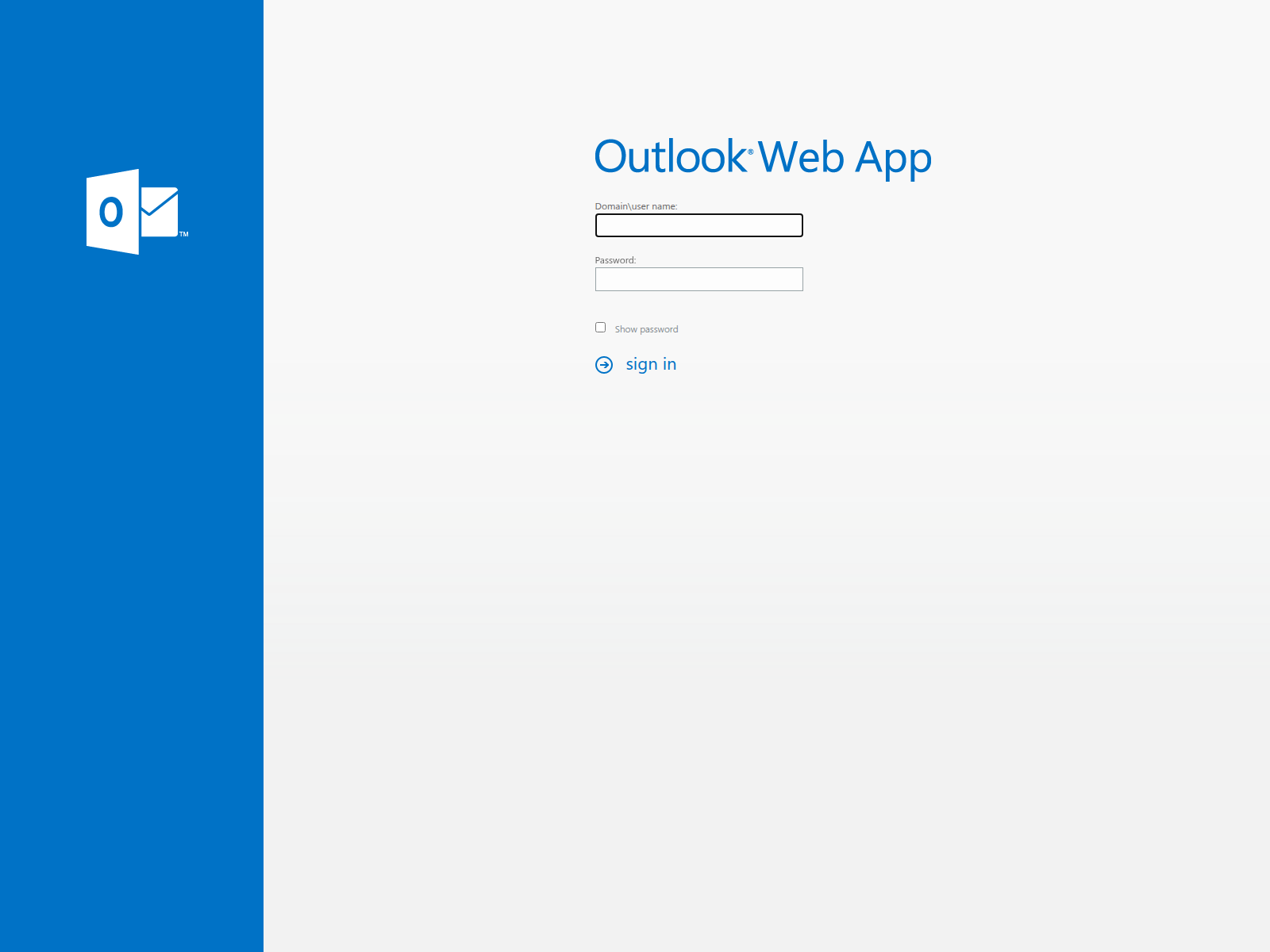 Screenshot of owa.cordblood.com
