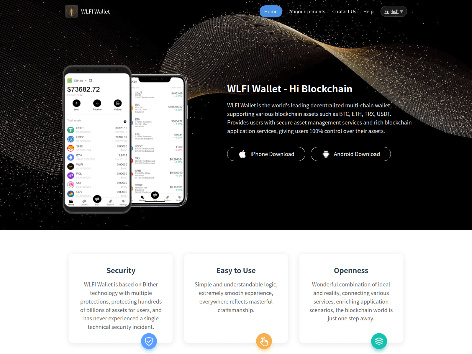 Screenshot of wlfibase.com