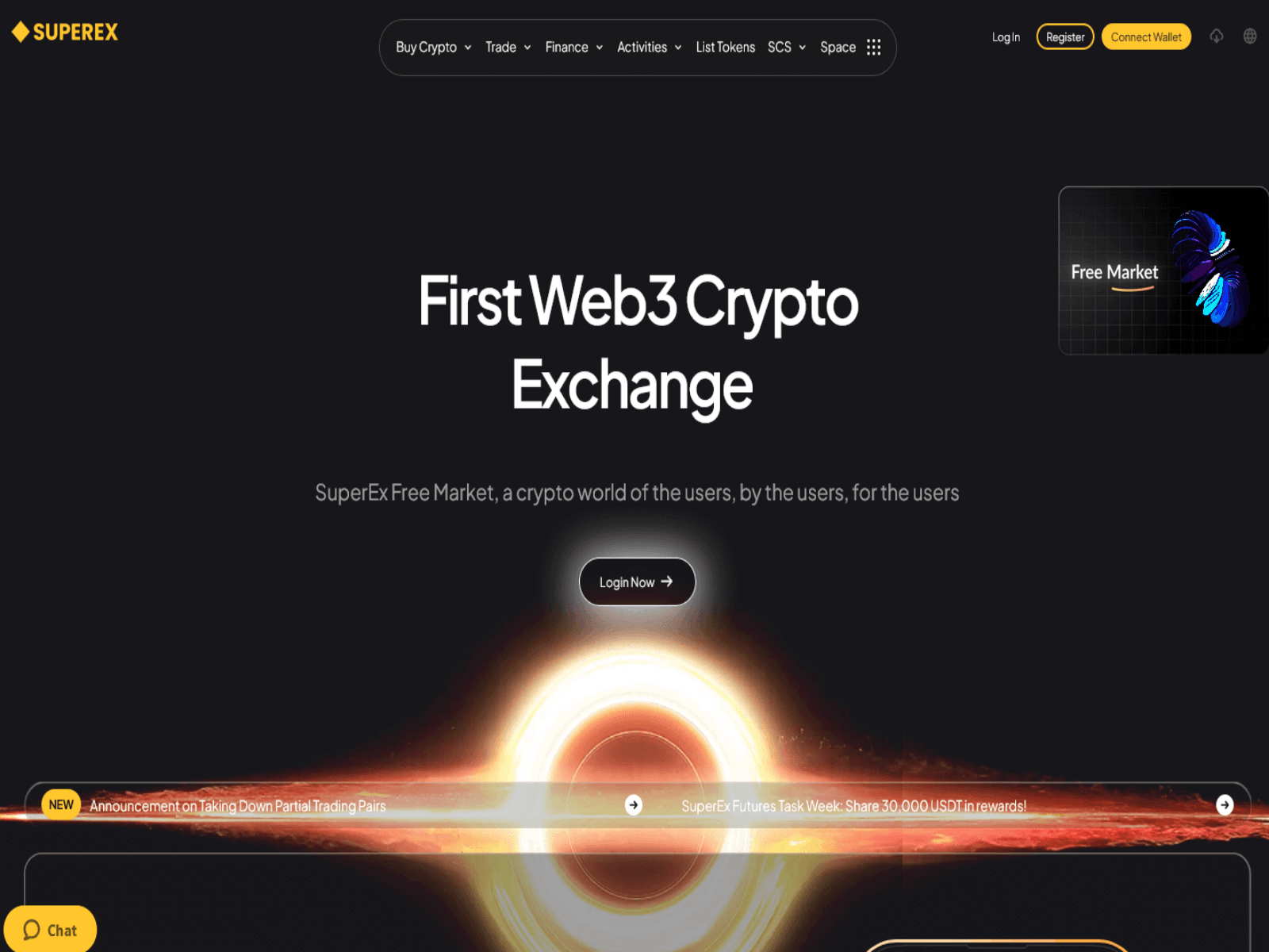 Screenshot of superex-login.com