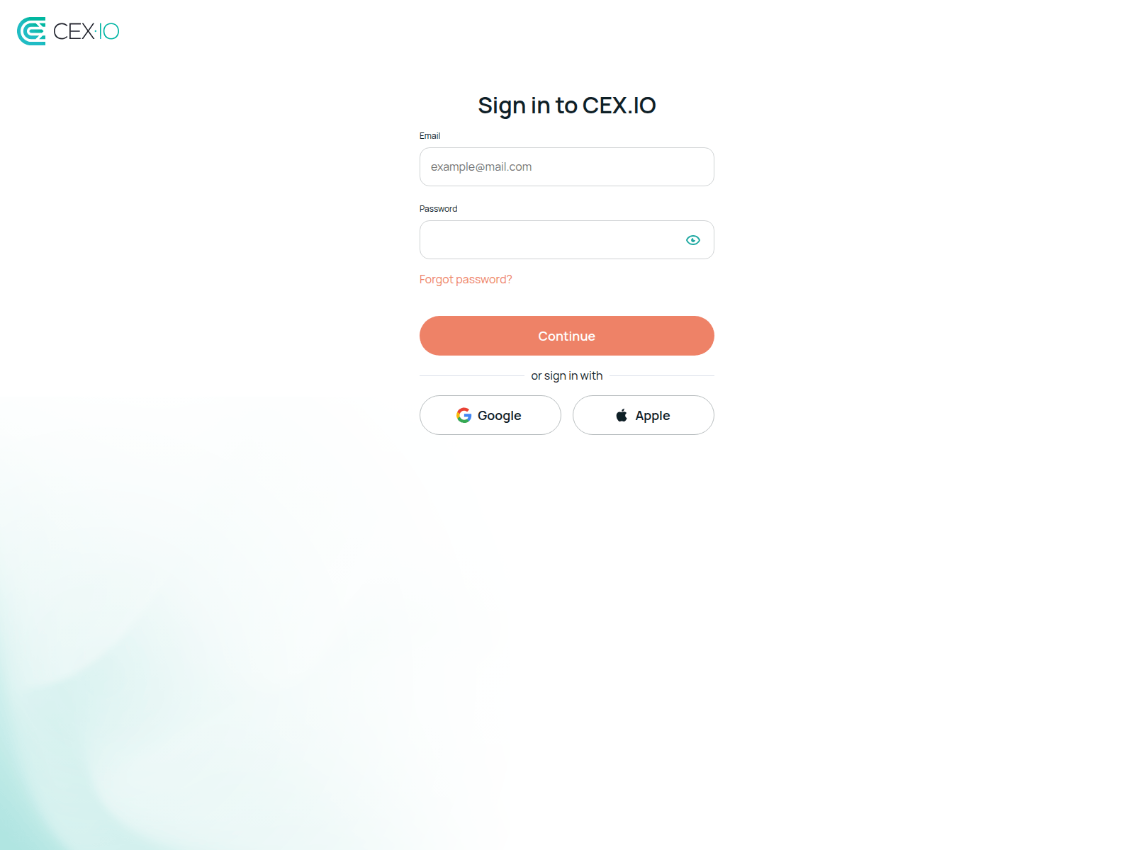 Screenshot of cex-portal.com