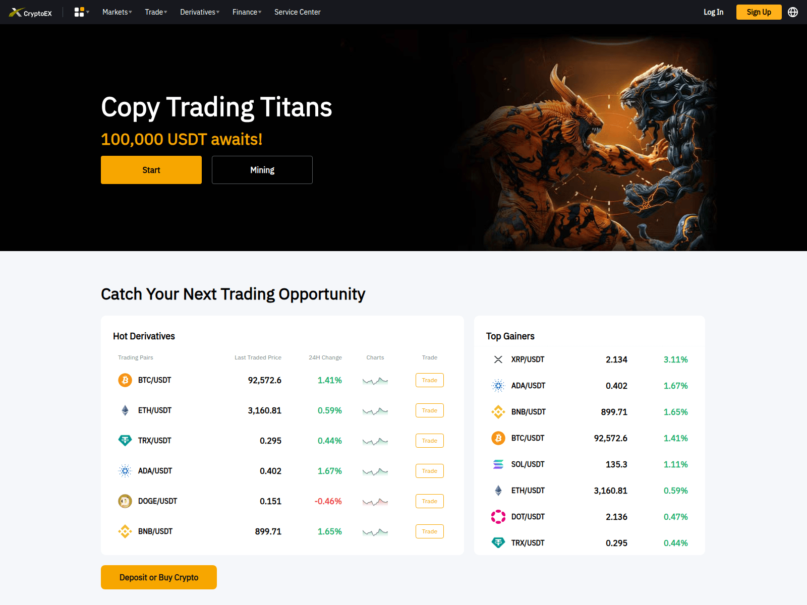 Screenshot of cryptoexeth.com