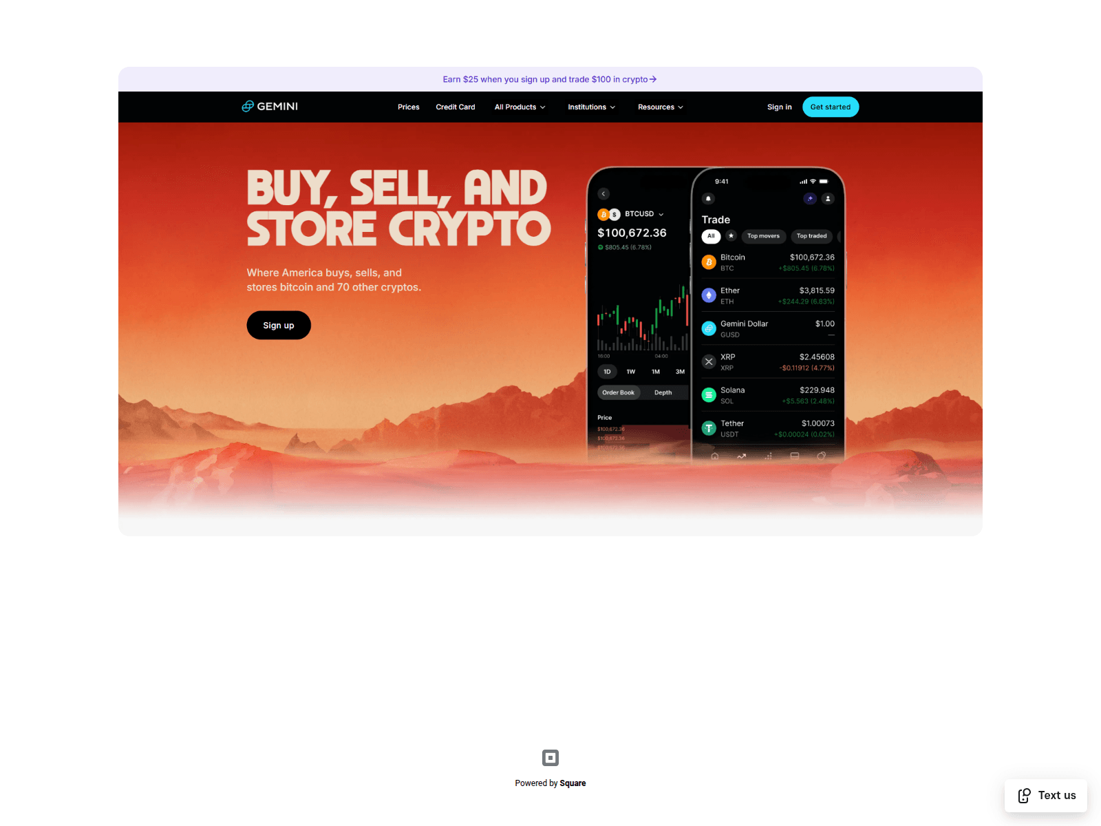 Screenshot of auth-gemini-com-auth.square.site