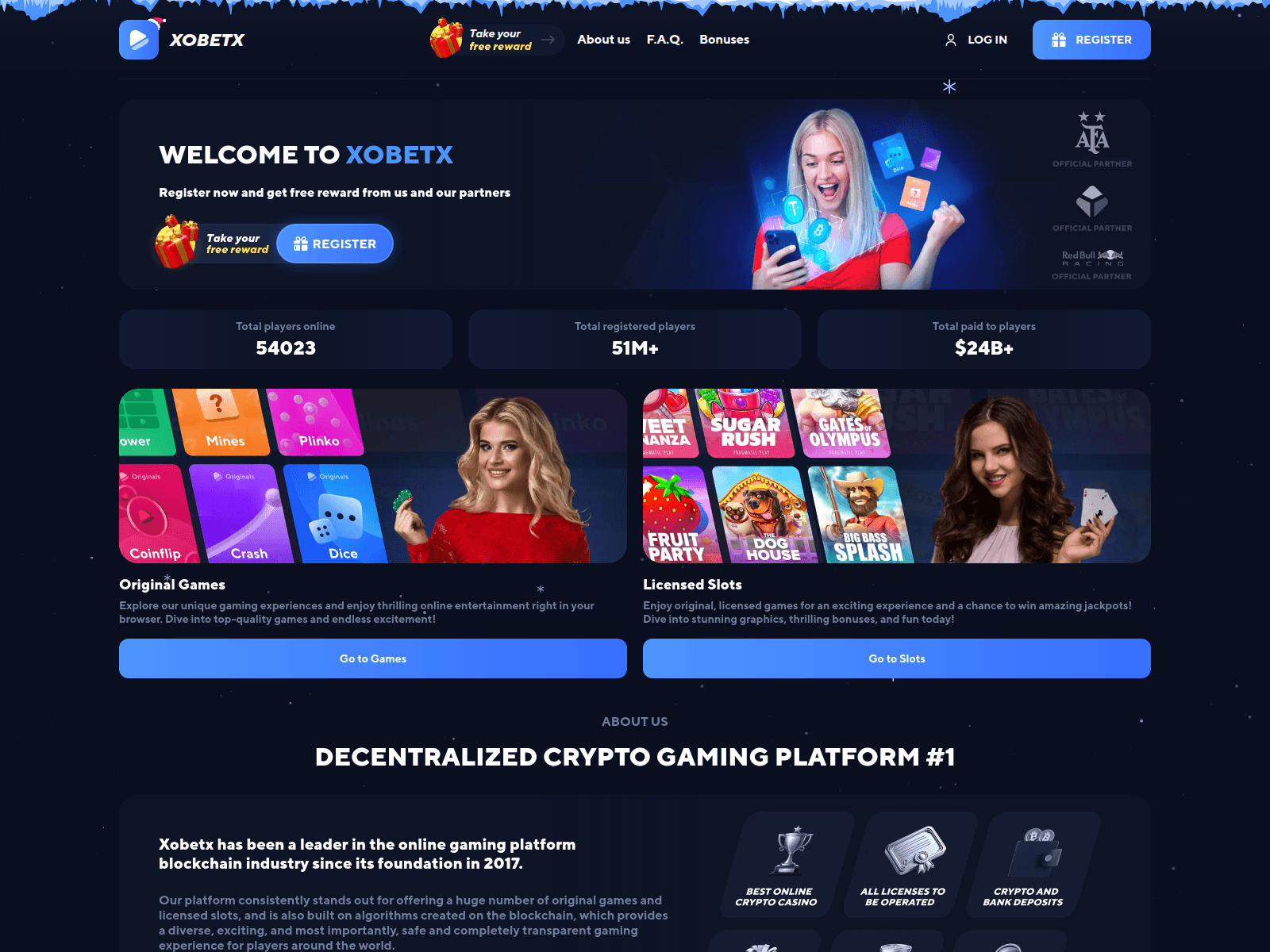 Screenshot of xobetx.com