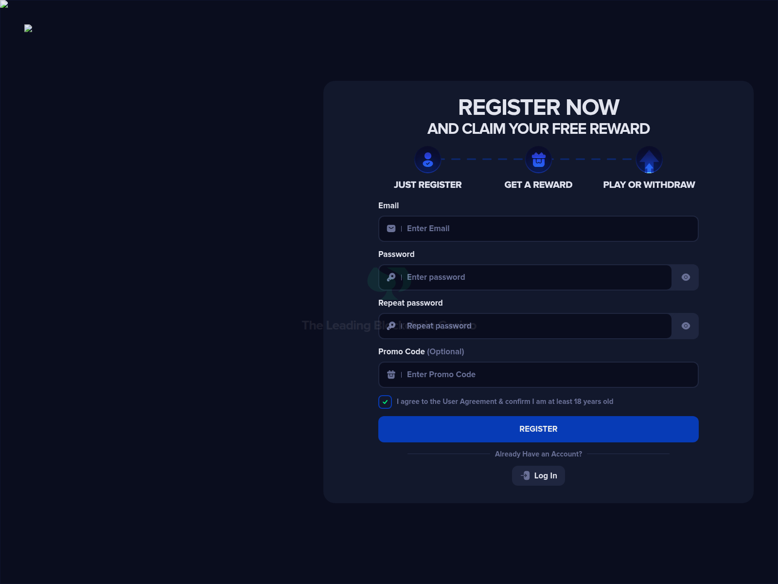 Screenshot of kongspin.com
