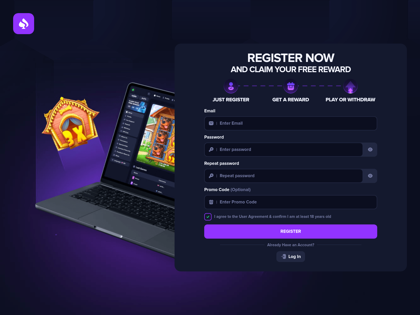 Screenshot of angelatowin.com