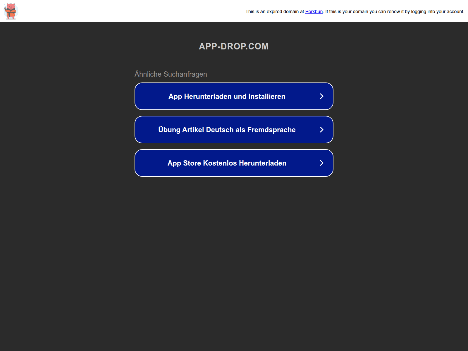 Screenshot of app-drop.com
