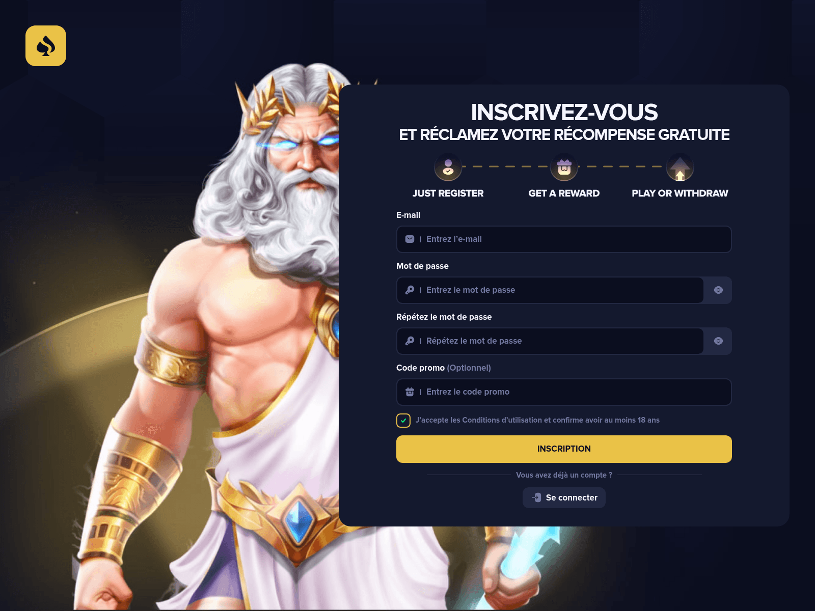 Screenshot of cashbet-x.com