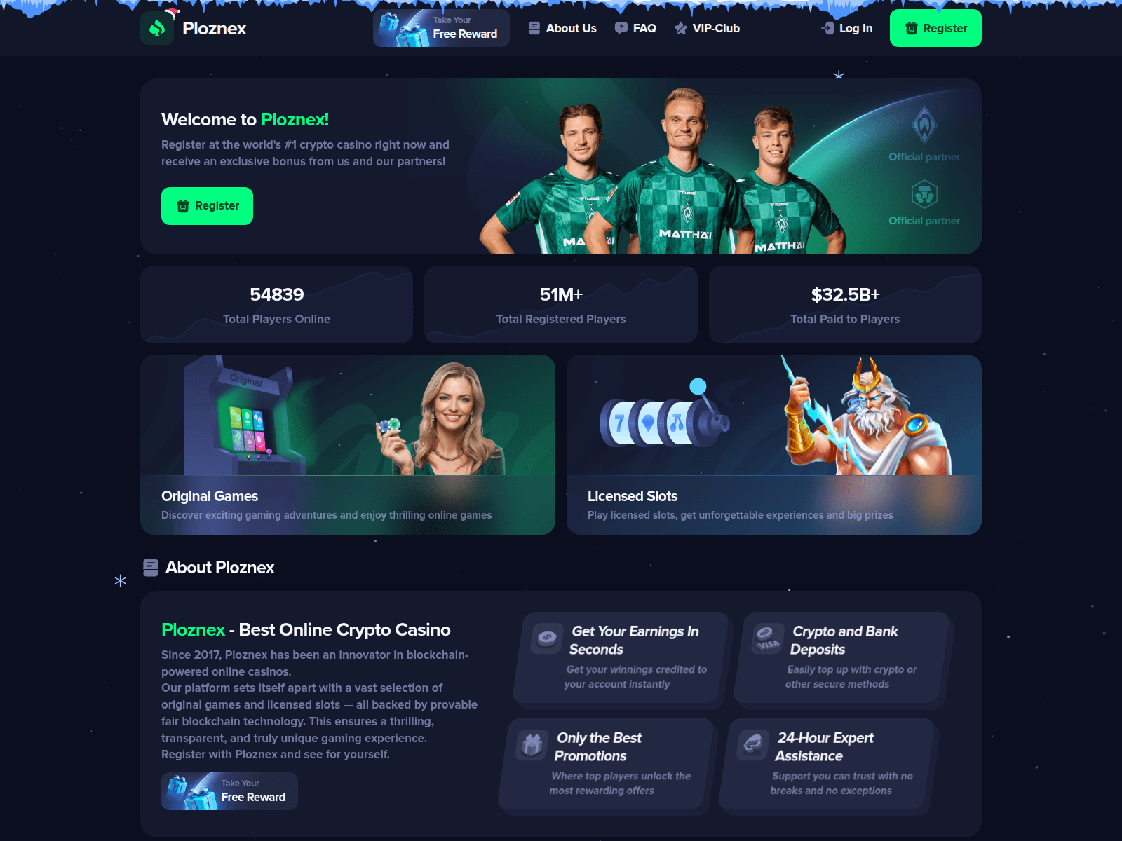Screenshot of ploznex.com