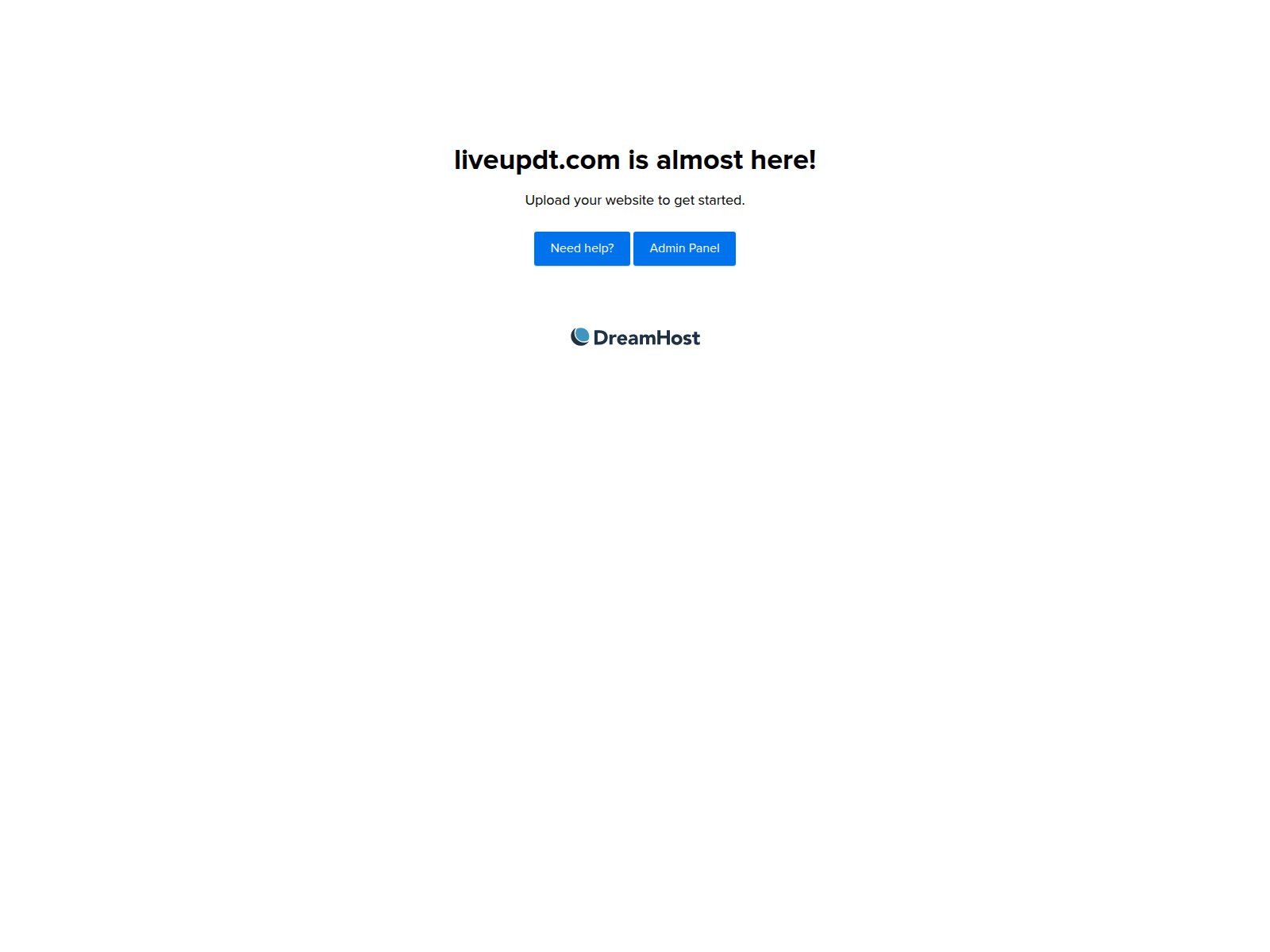 Screenshot of liveupdt.com