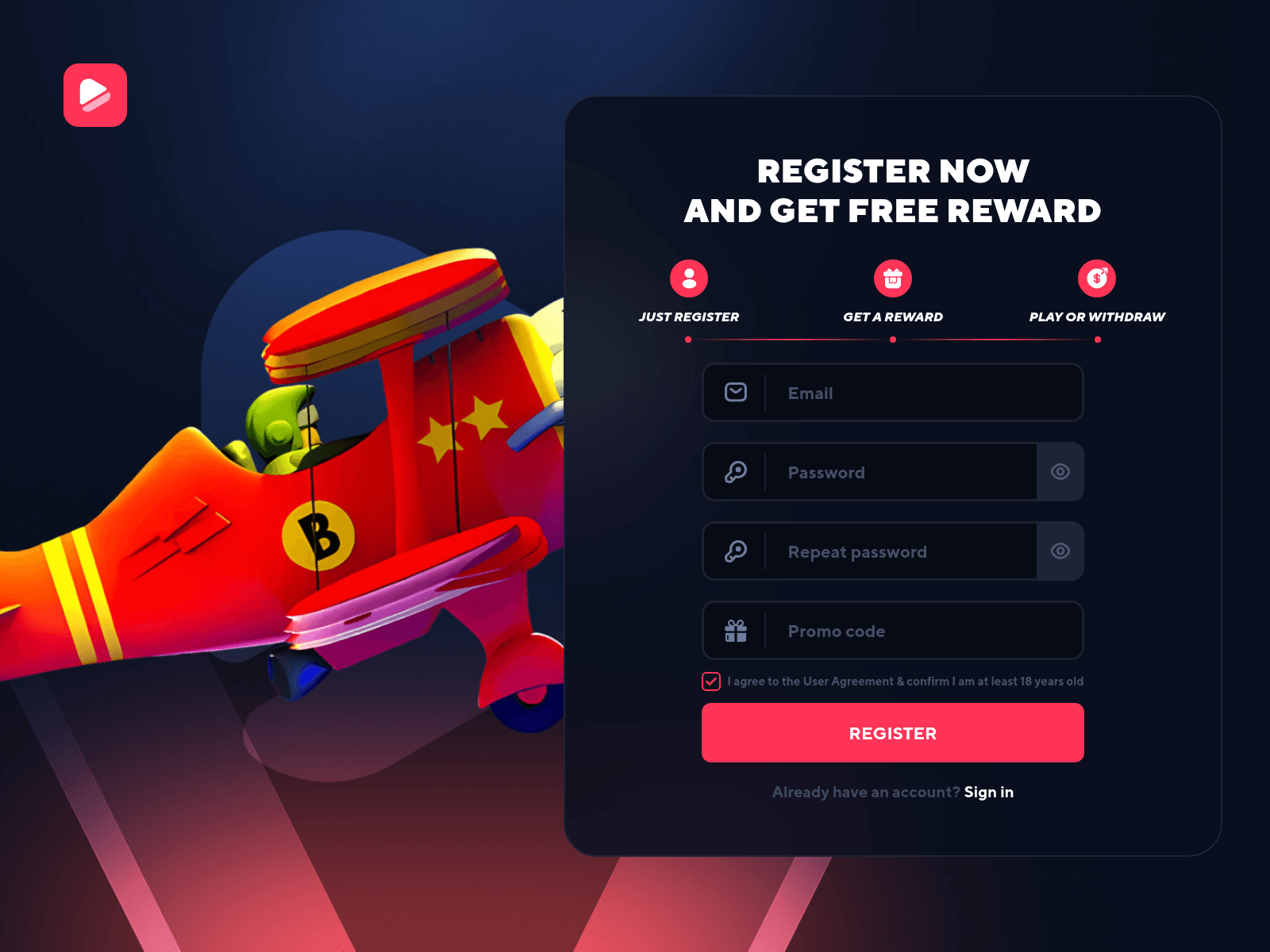Screenshot of aviaslot.bet