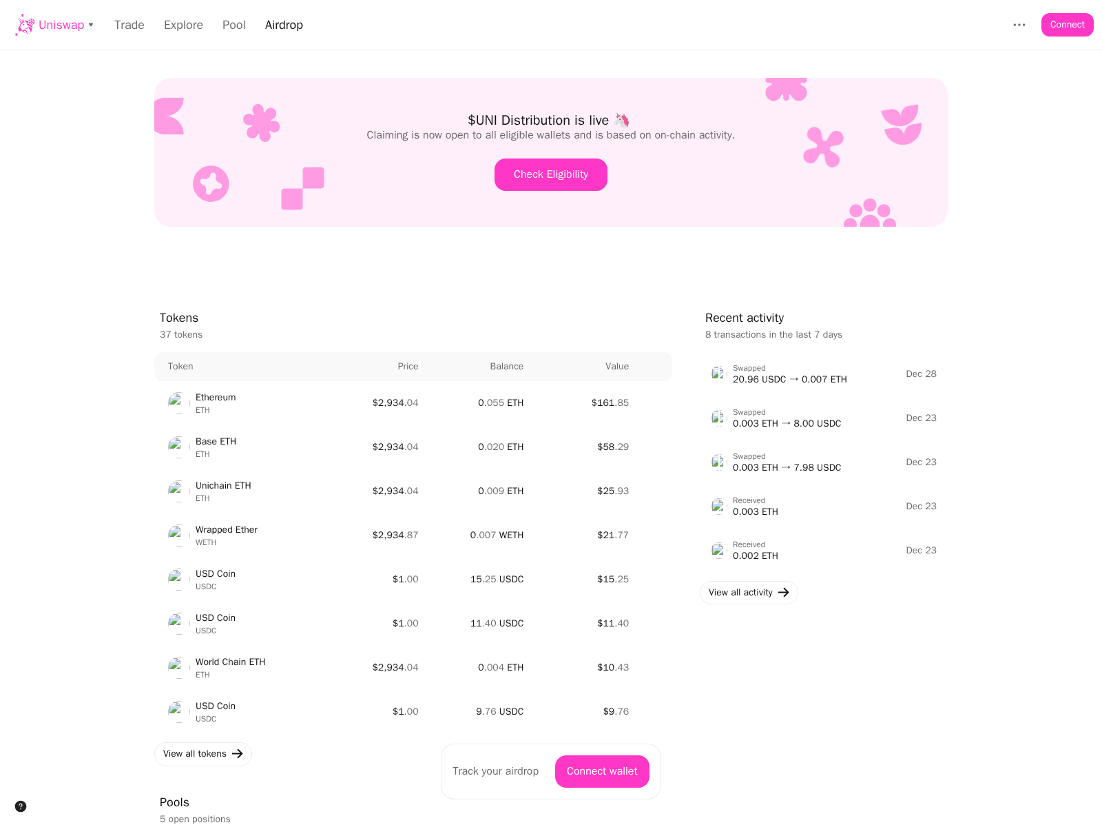 Screenshot of checker-uni.net