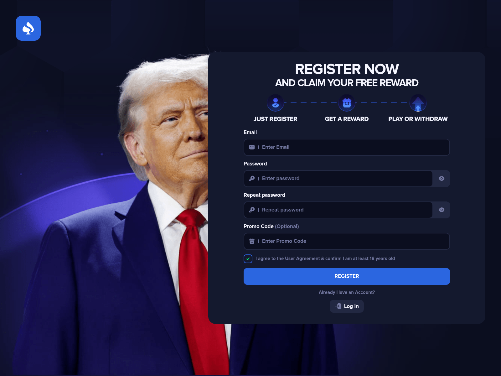 Screenshot of maxcoin.bet