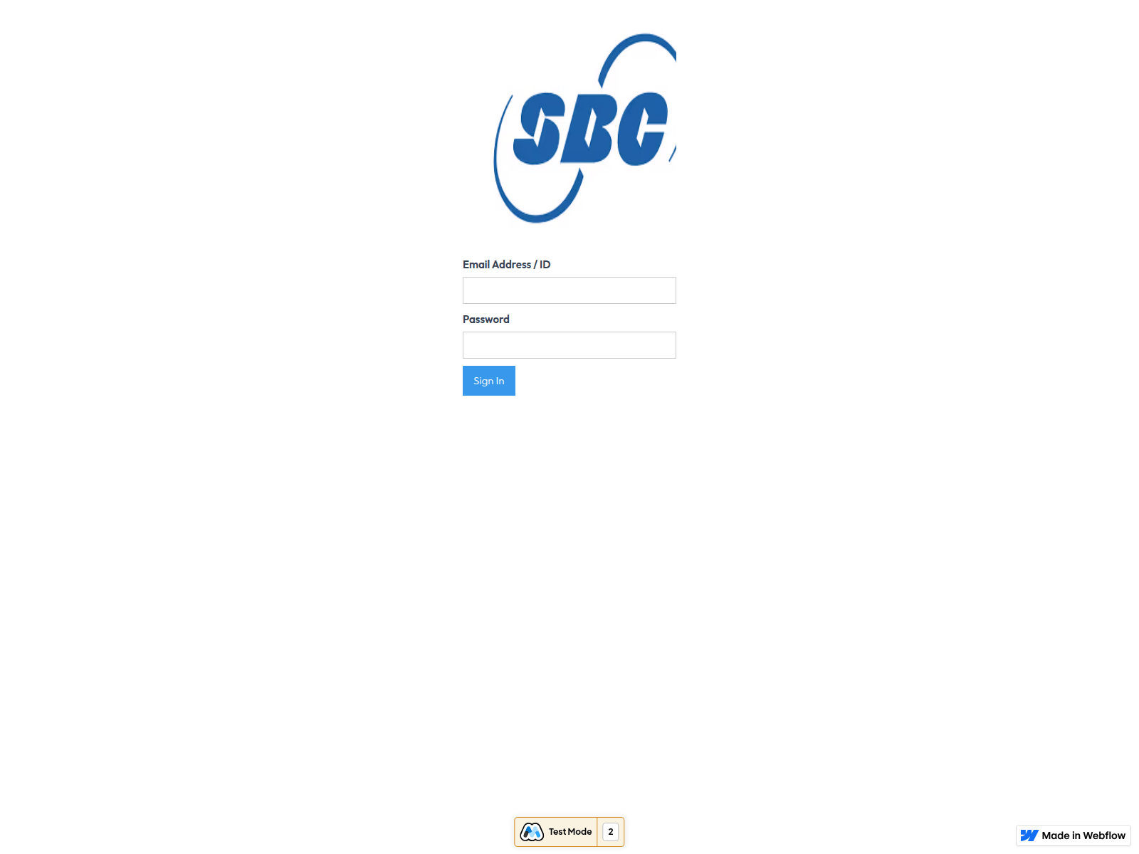 Screenshot of sbc-2-0.webflow.io