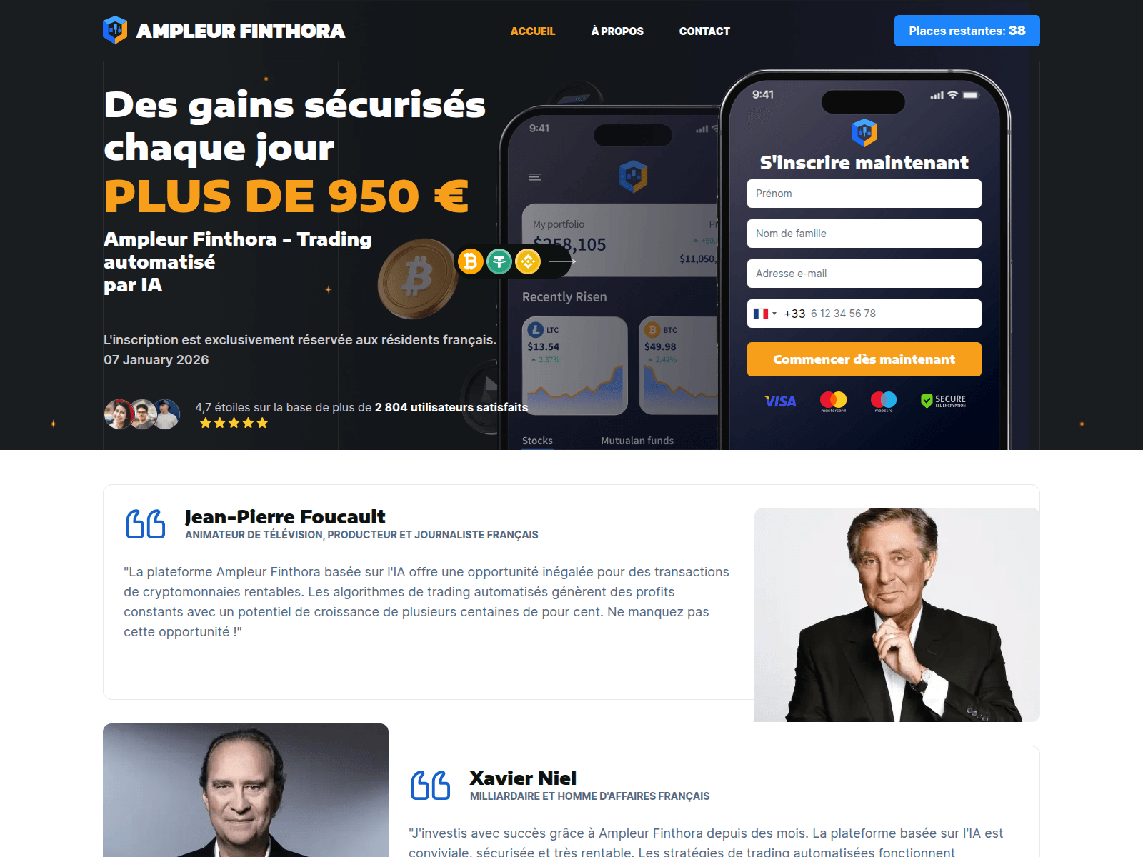 Screenshot of ampleur-finthora.net