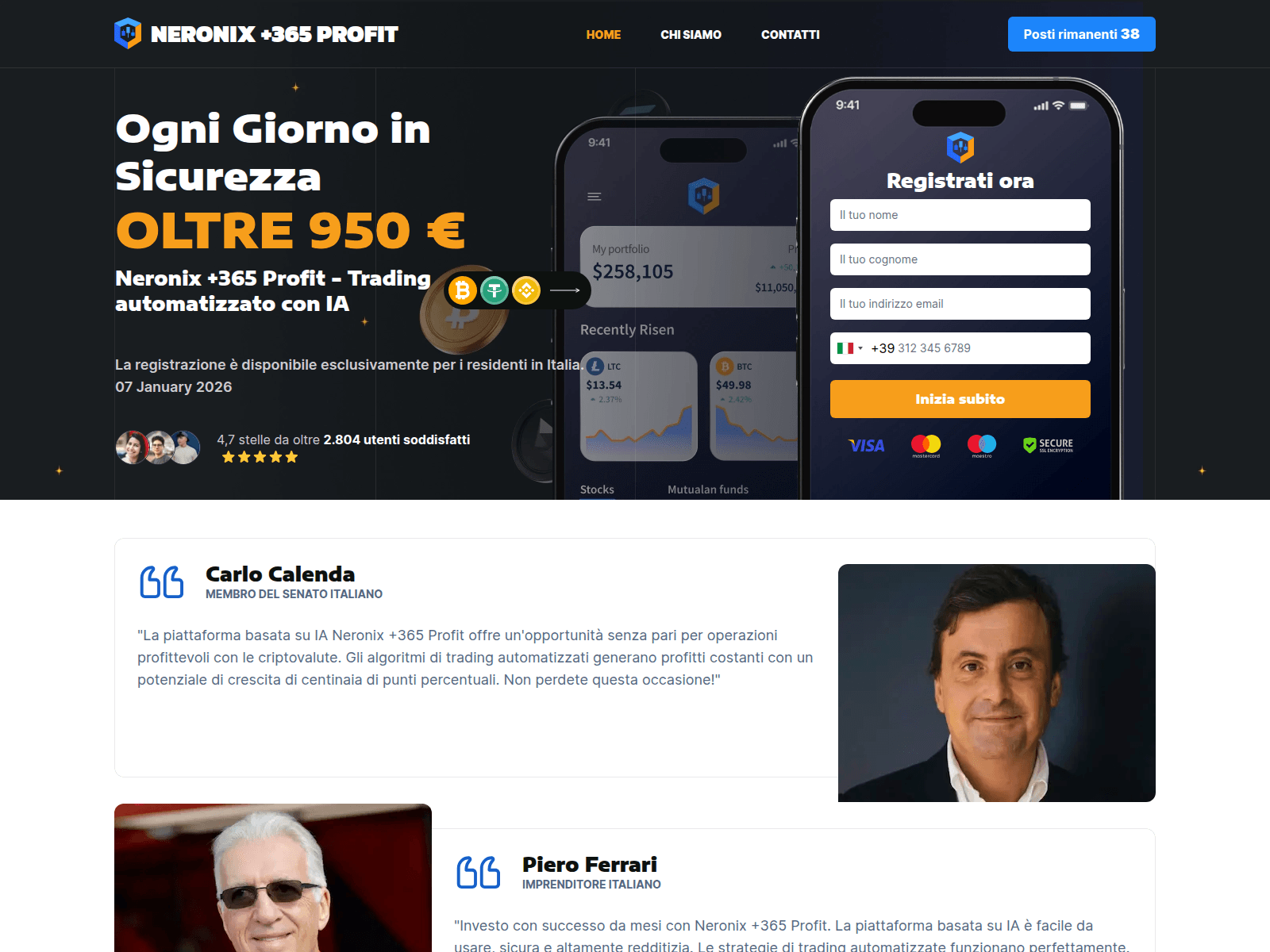 Screenshot of neronix-365profit.net